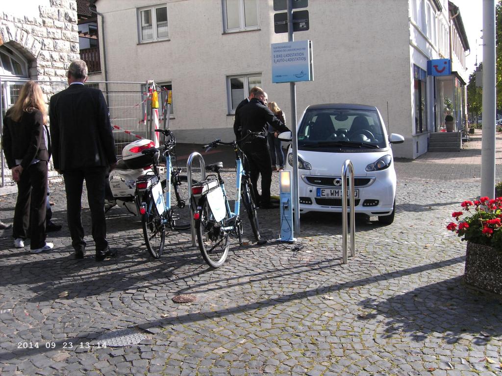 E Bike Ladestation Am Rathaus