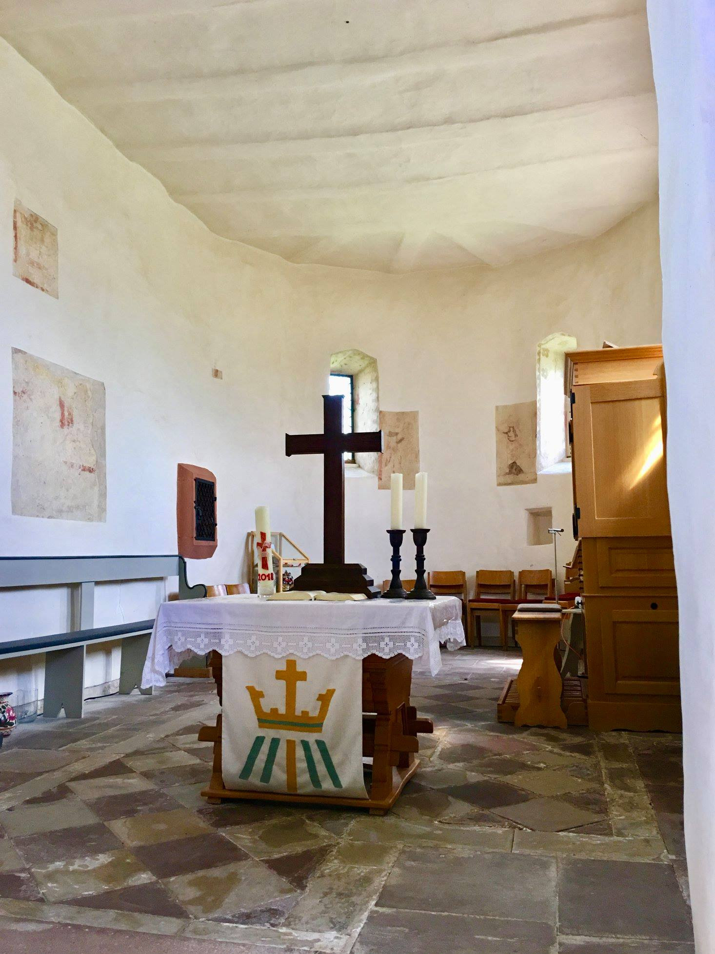 Kapelle Schönberg: Altarraum und Chor