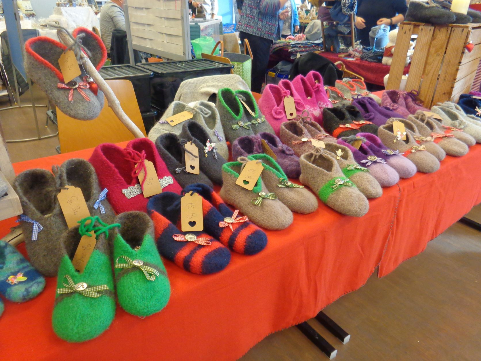 Kunsthandwerkermarkt Schuhe