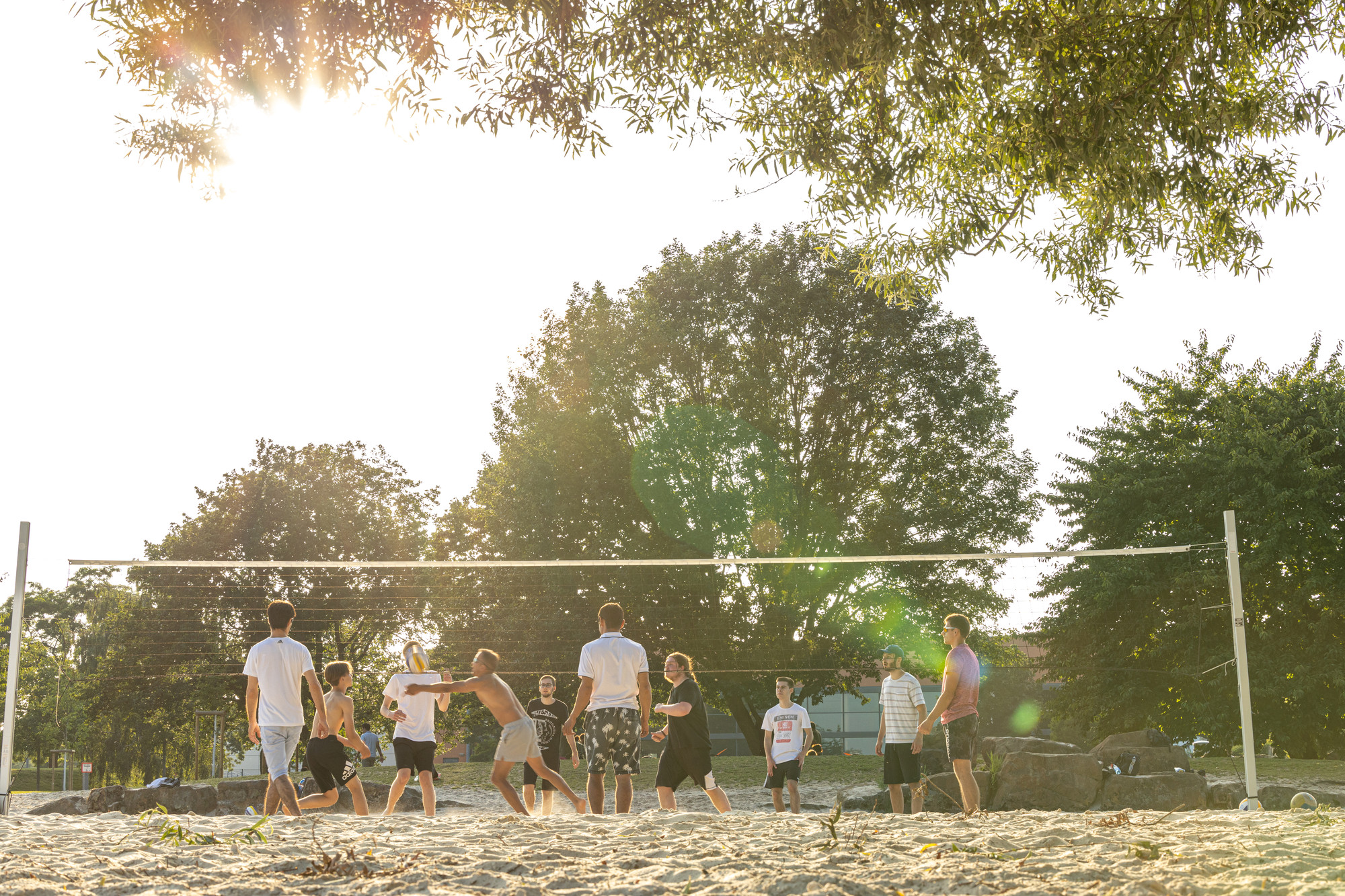 Beachvolleyball am Allersee