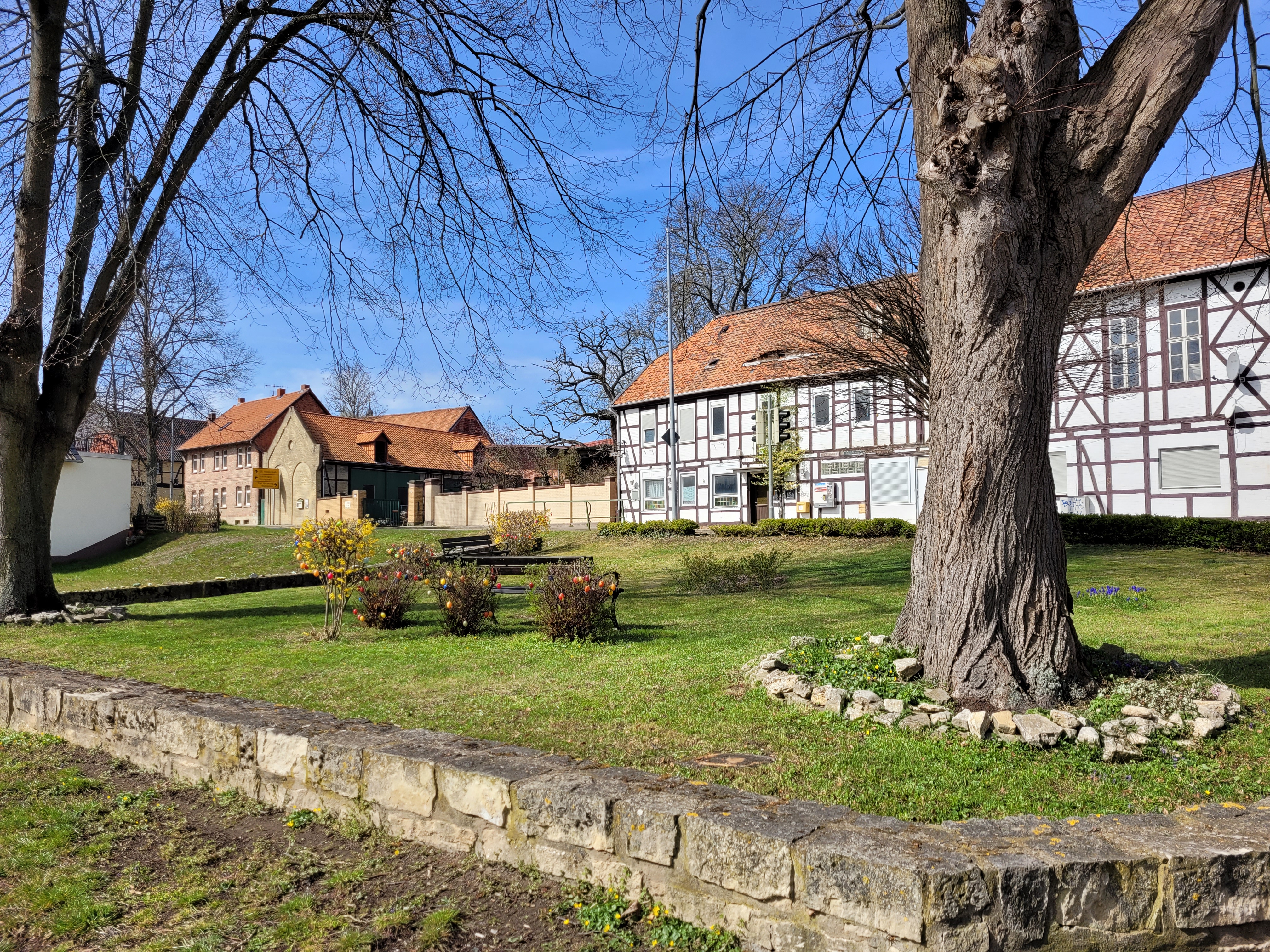 Rastplatz mitten im Ort