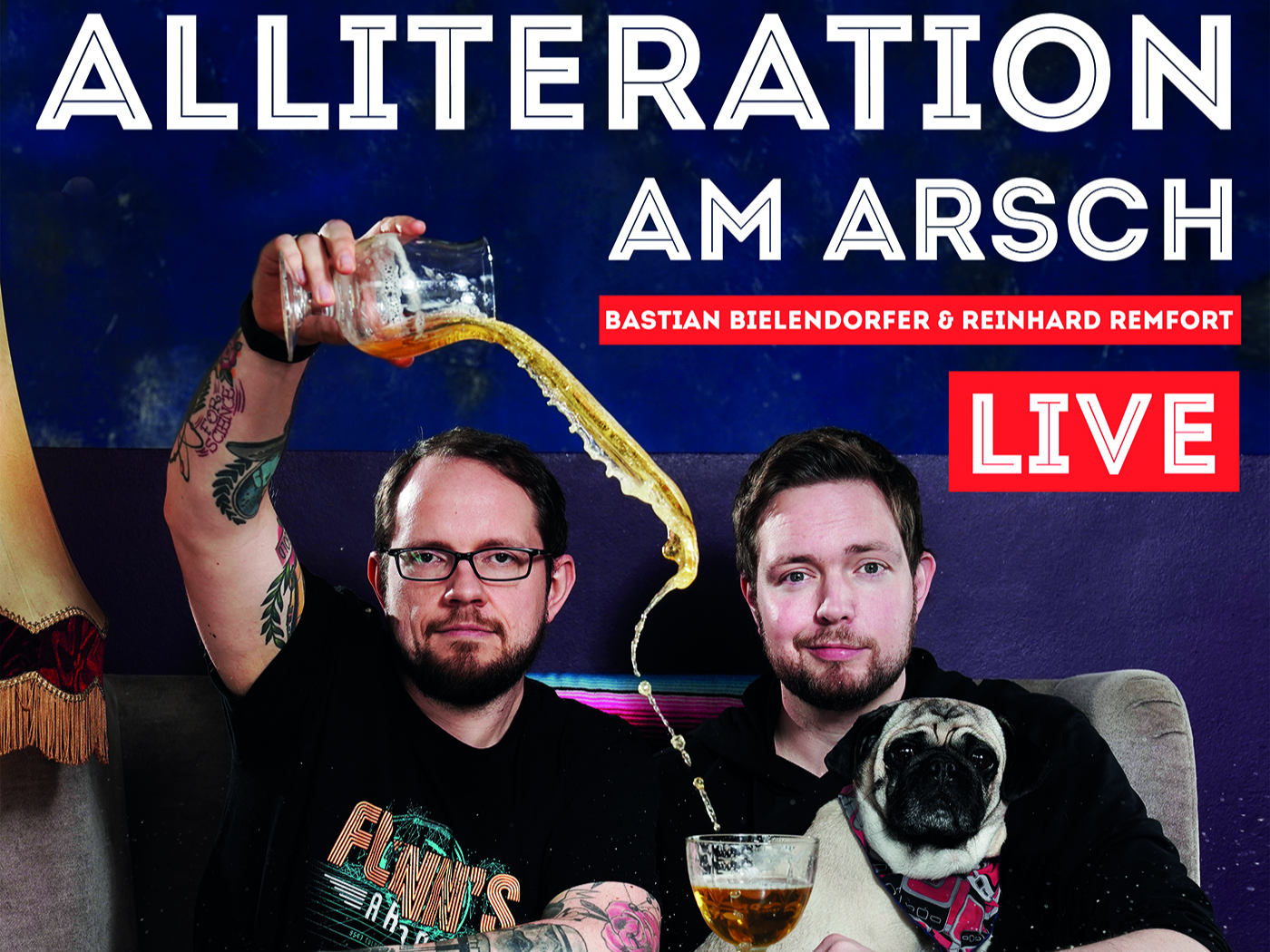 Zu Gast im Park: Alliteration am Arsch - Live-Podcast