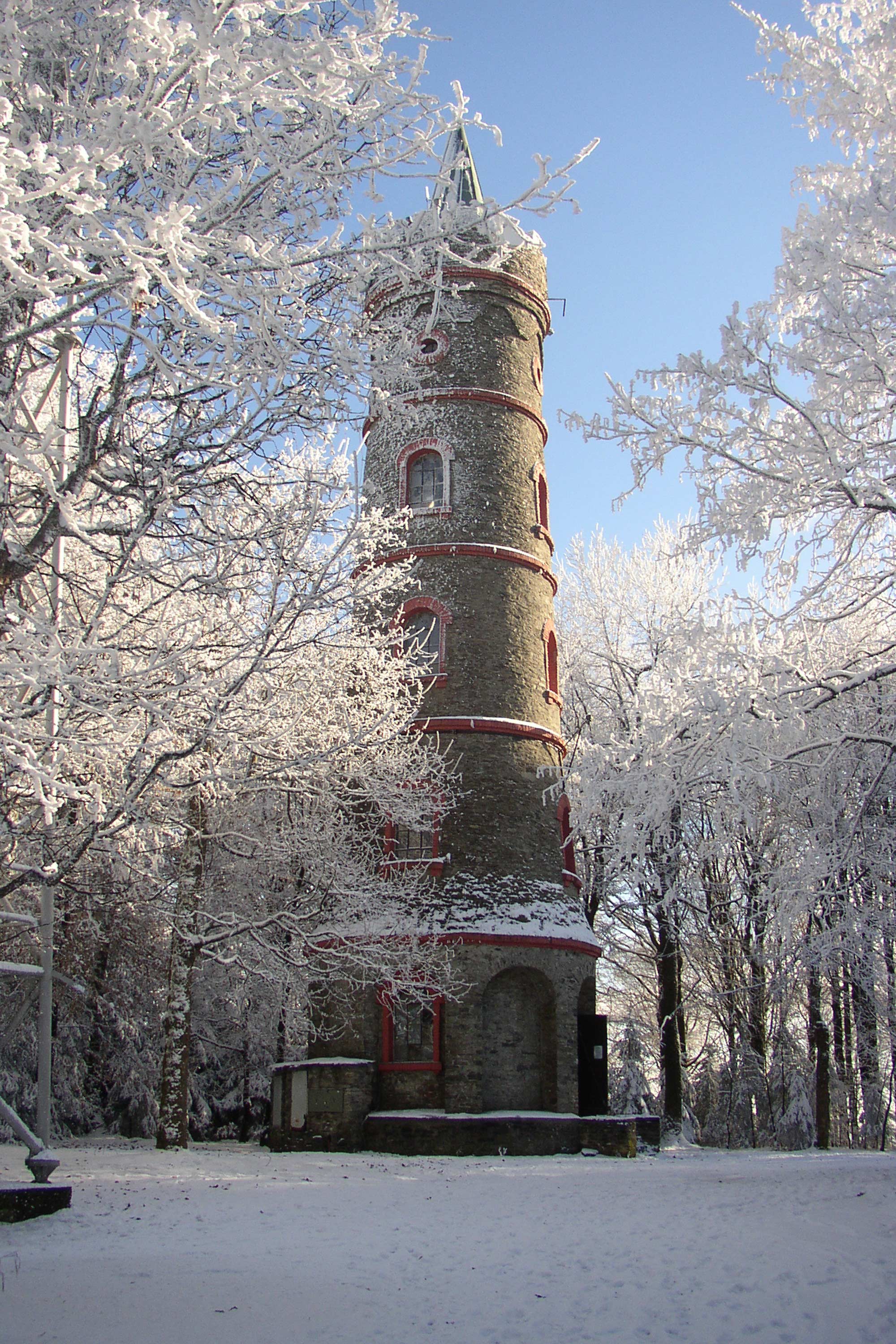 Tannenberg Aussichtsturm  (Jedlová, Tschechien)