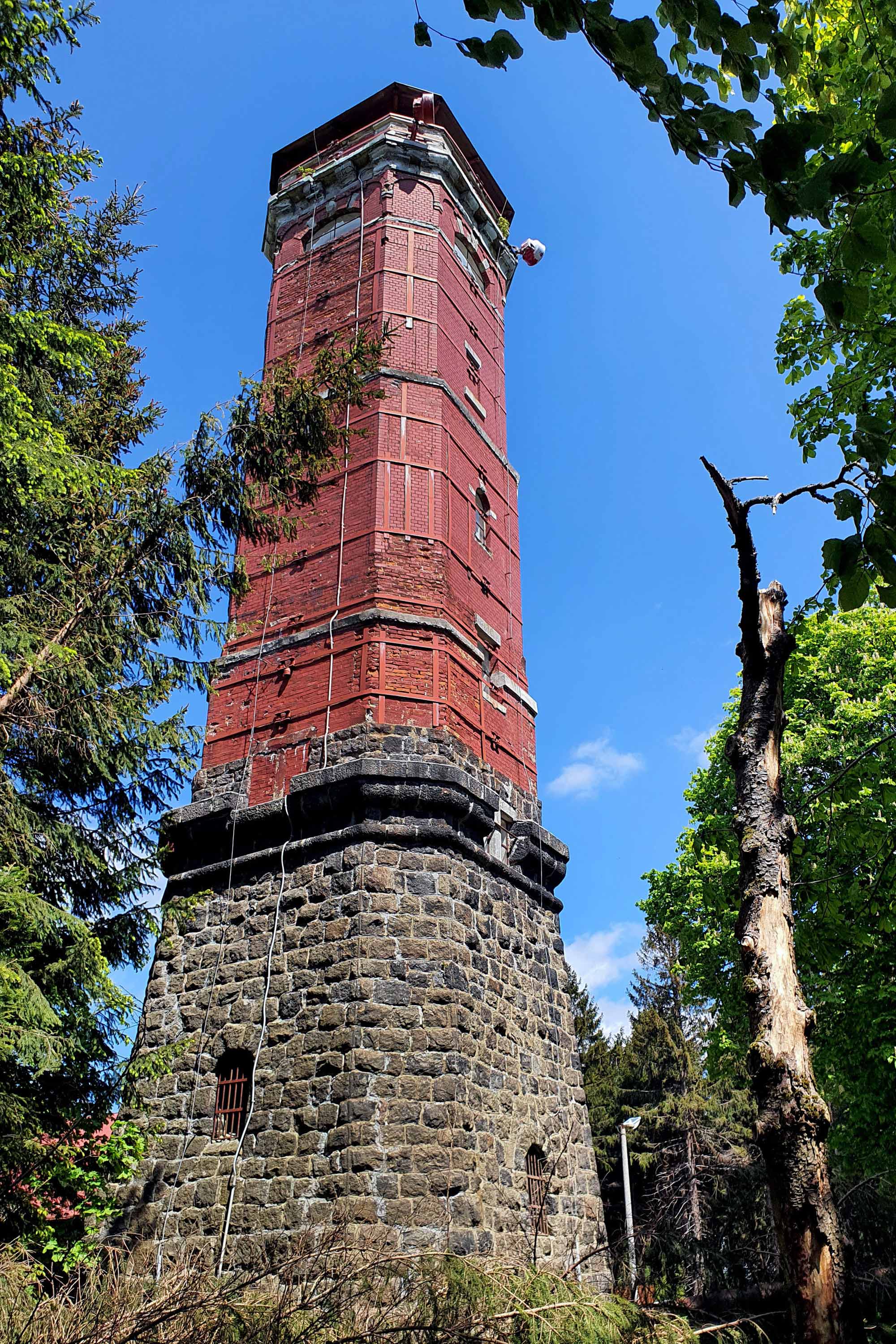 Tanzplan Aussichtsturm (Tanečnice, Tschechien) – Motiv