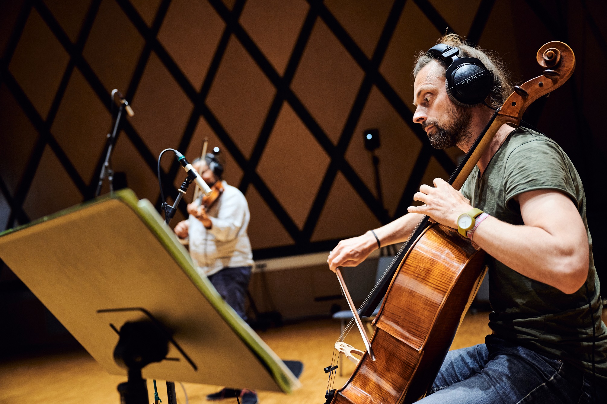 06.06.2021: Orchester im Treppenhaus im Studio Foto: Moritz Küstner