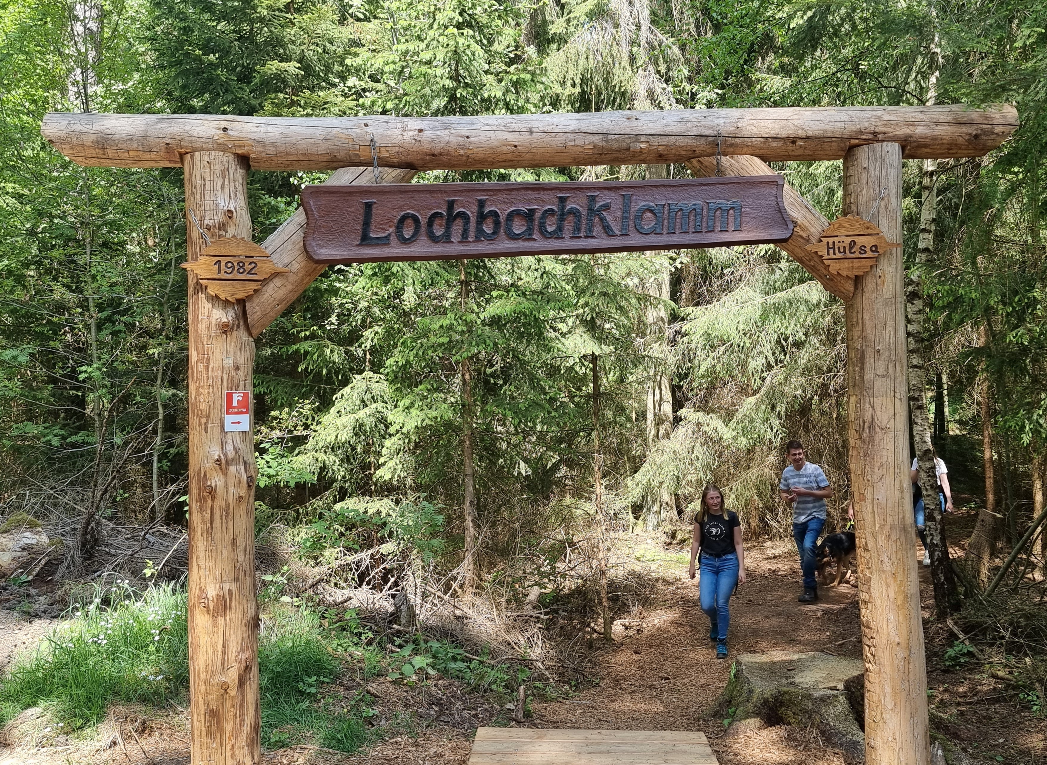Eingang Lochbachklamm