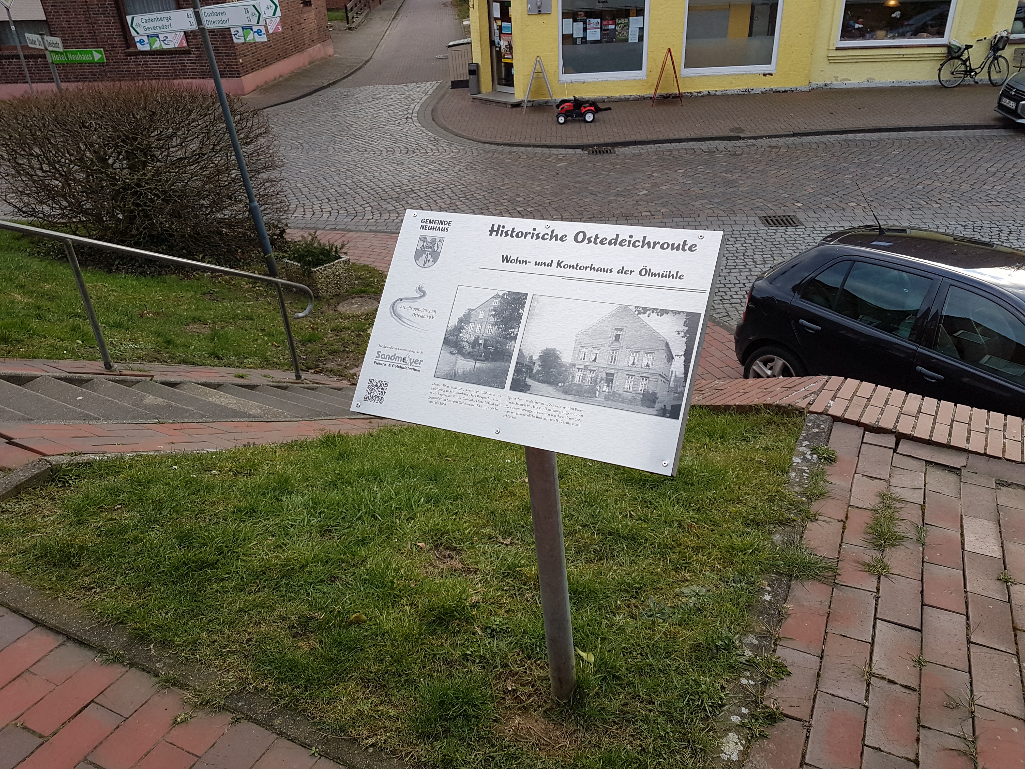 Wohn- & Kontorhaus der Ölmühle - Historische Ostedeichroute