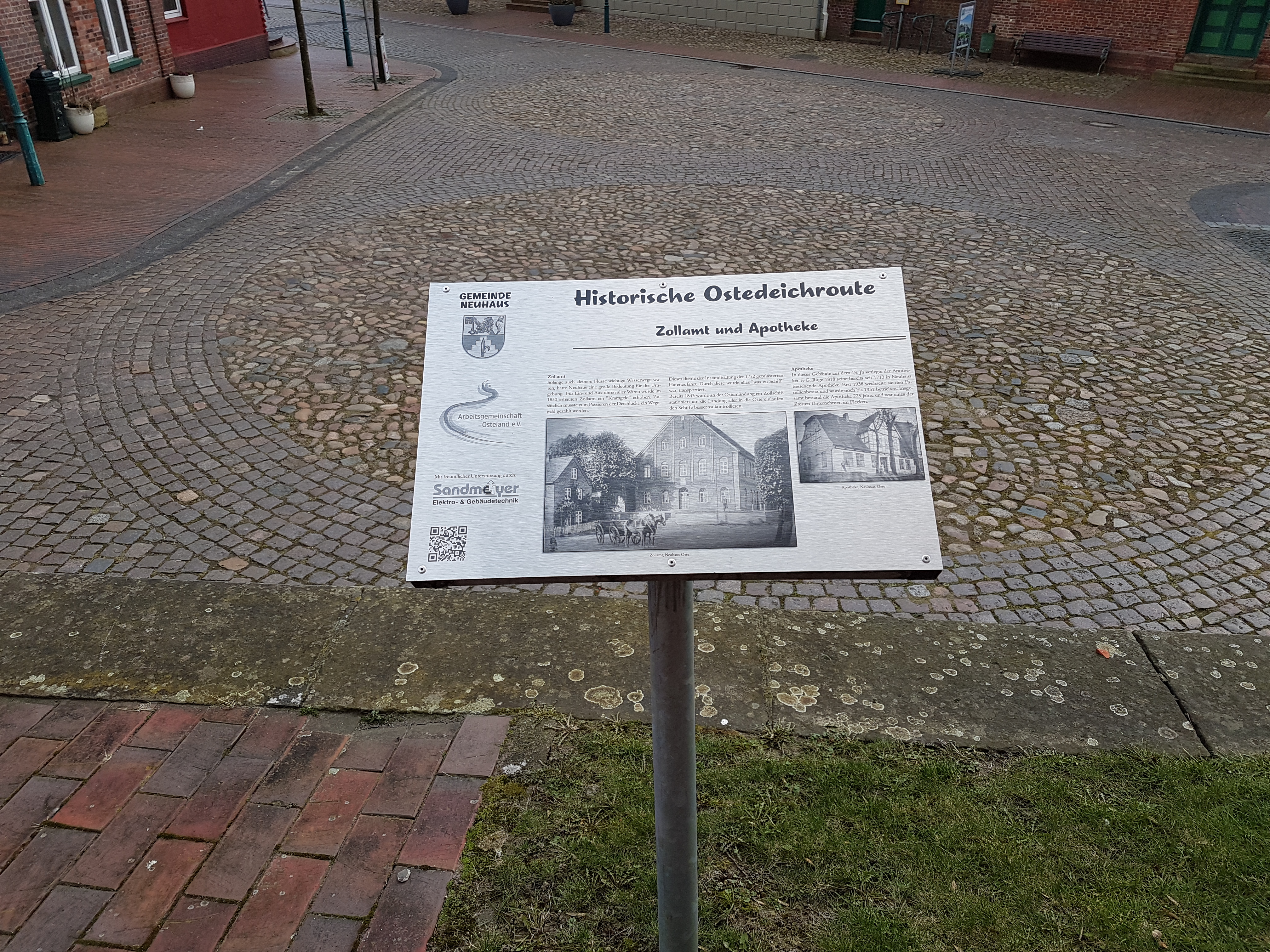 Zollamt & Apotheke - Historische Ostedeichroute