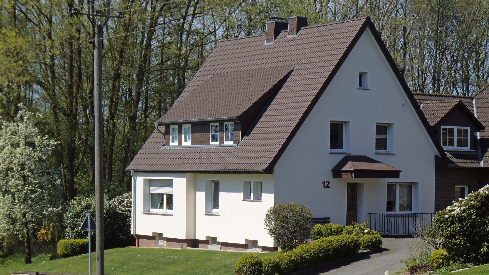 Haus von außen