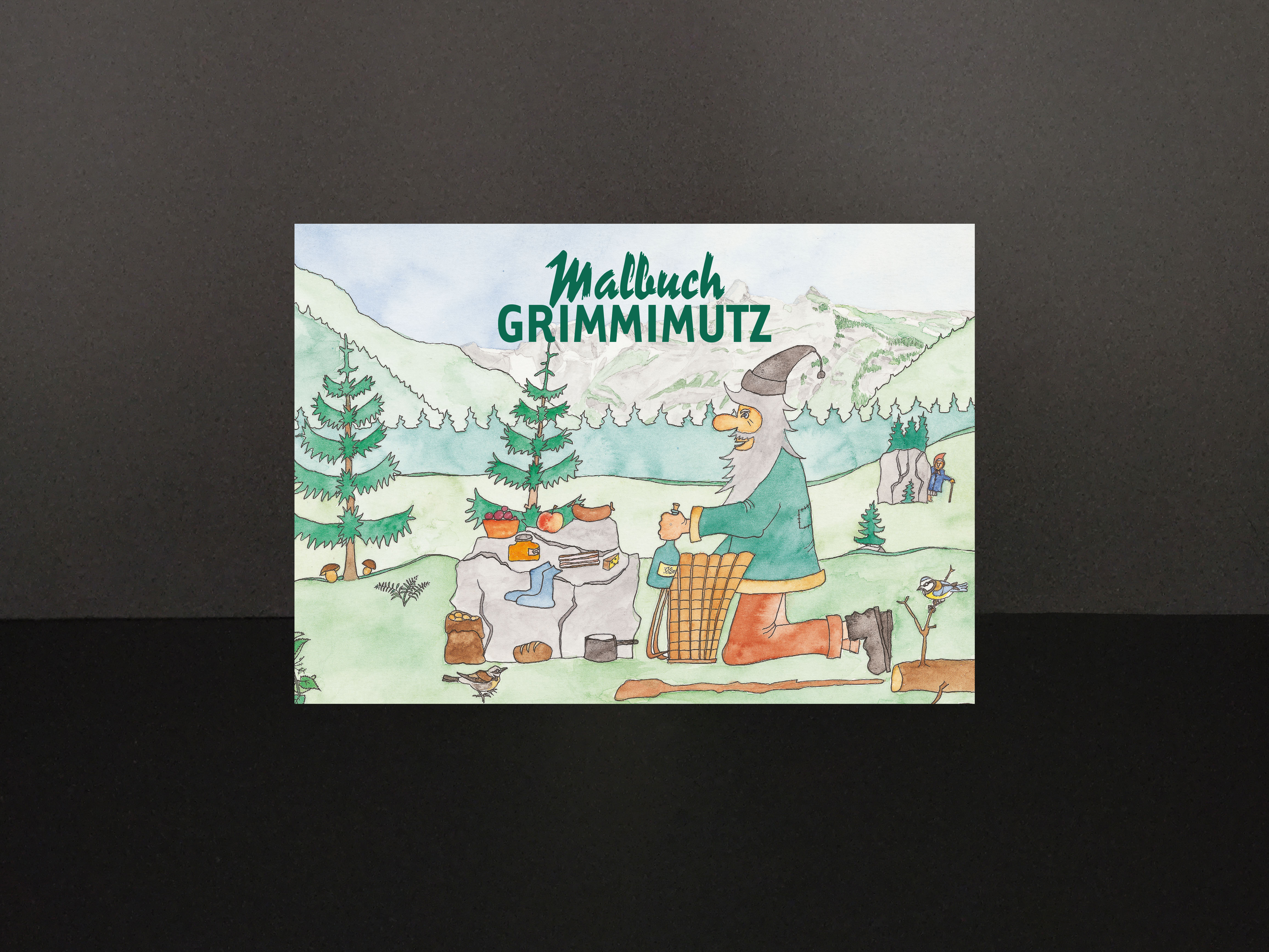 Malbuch Grimmimutz
