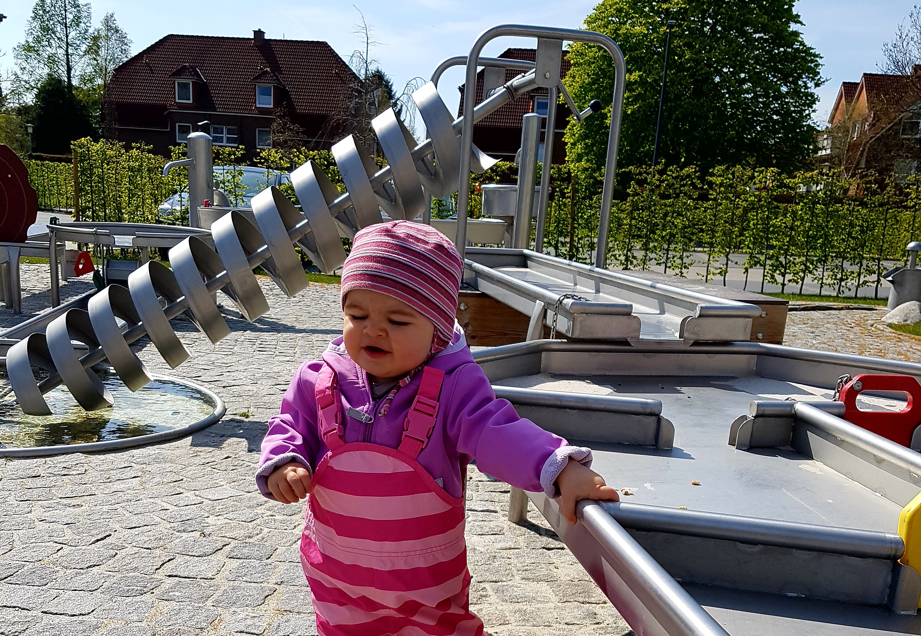 Wasserspielplatz am Familienzentrum Aurich