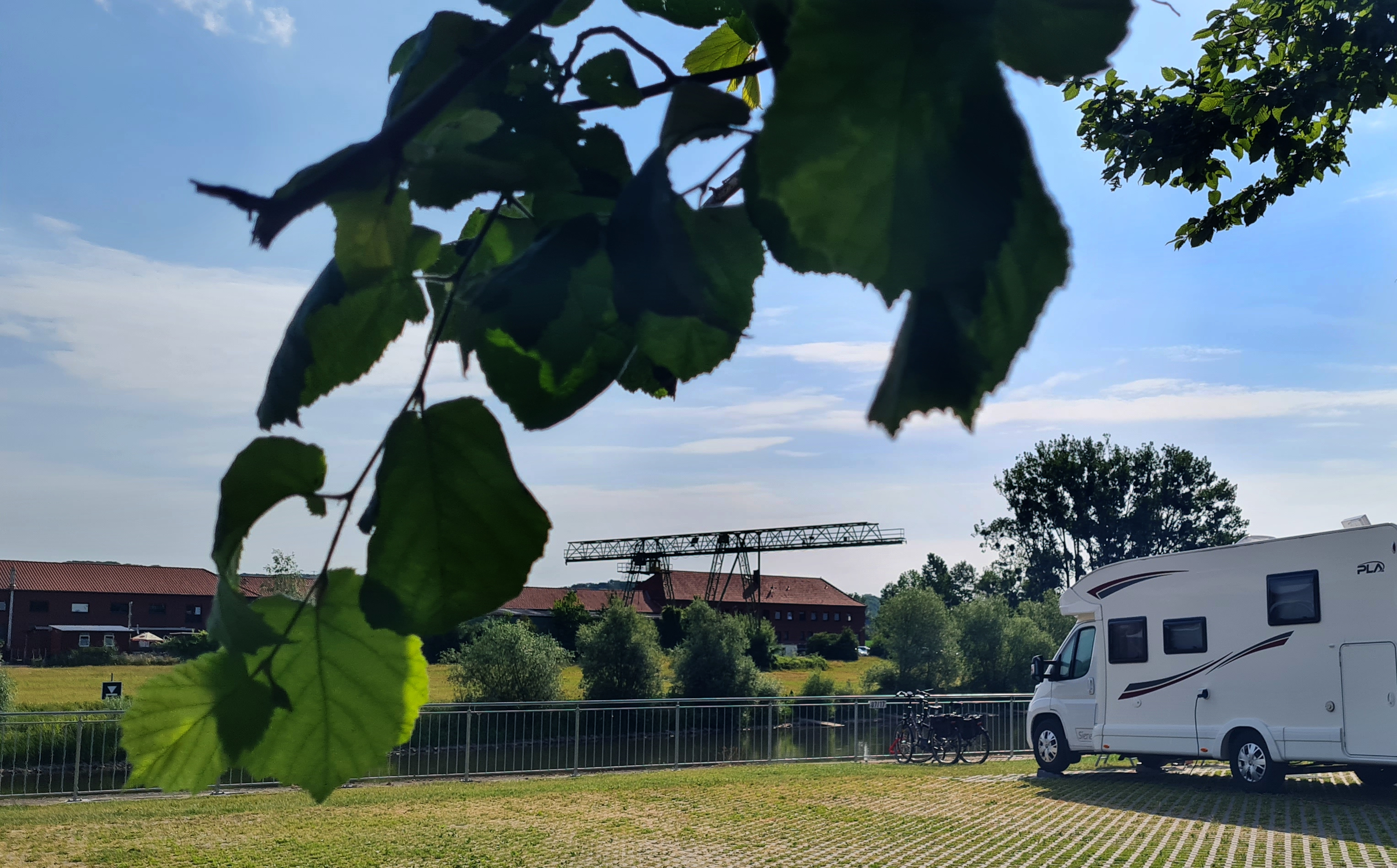 Wohnmobilstellplatz am Hafen Vlotho, Vlotho