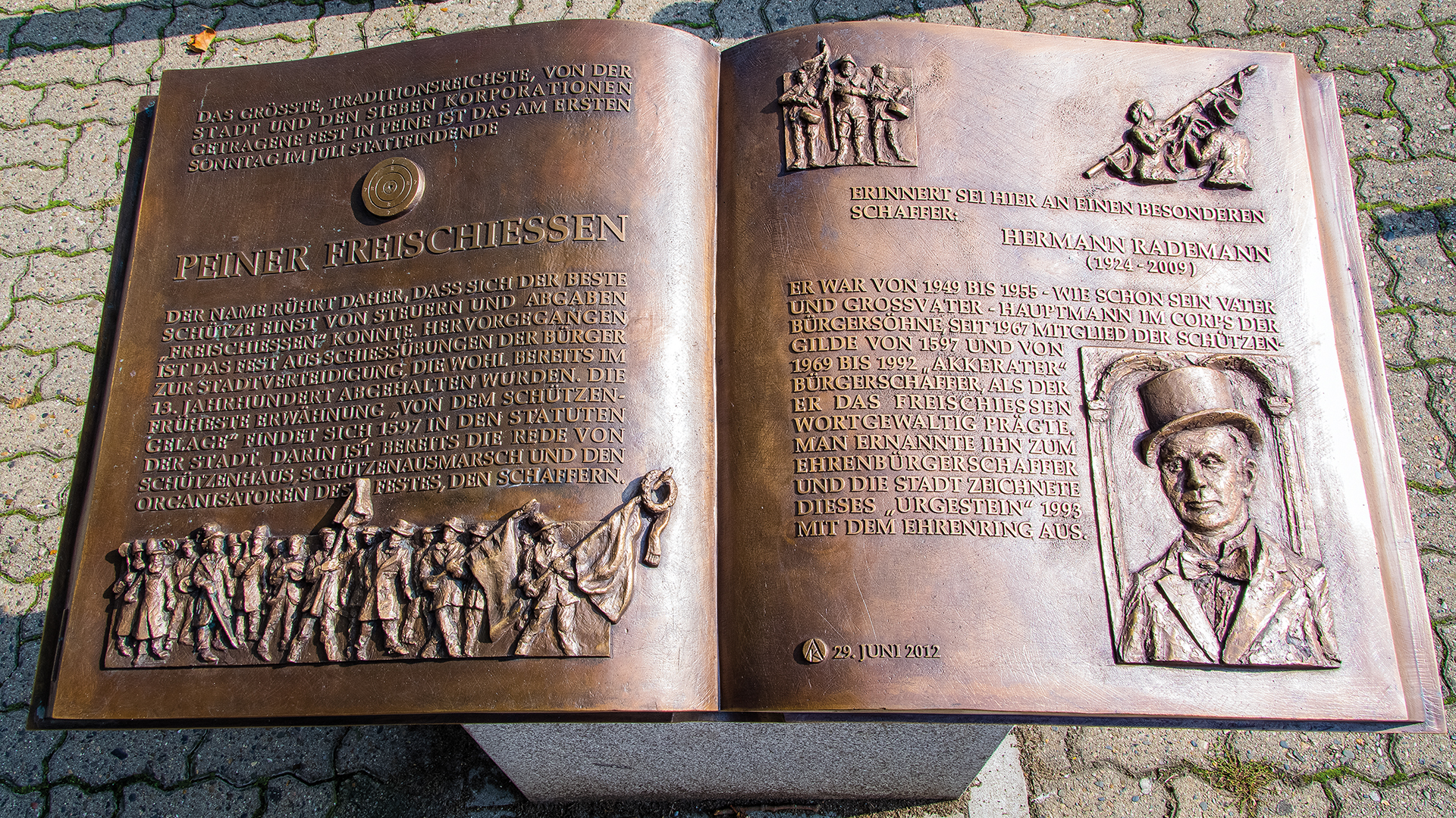 Bronzebuch Schützenplatz