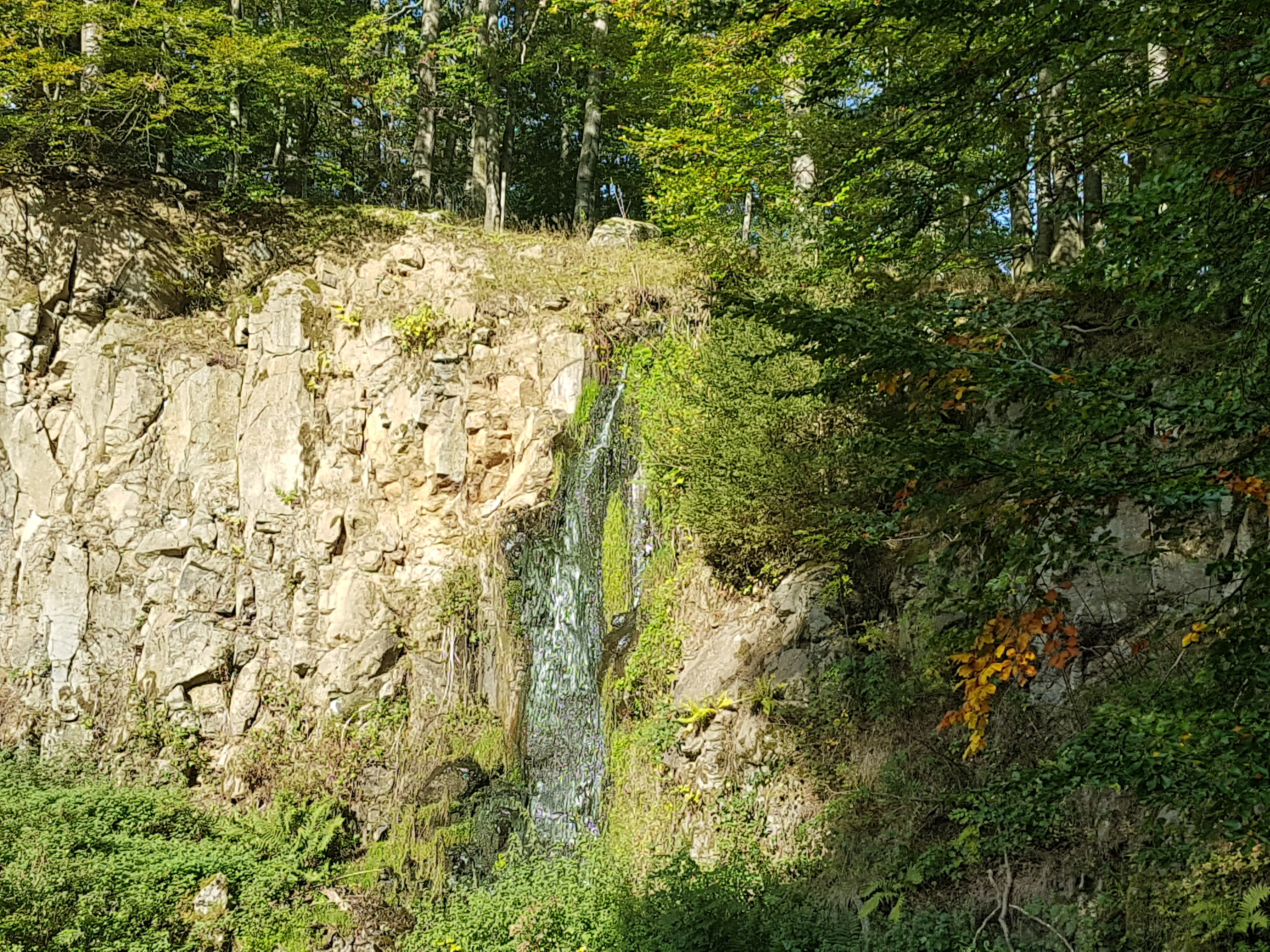 Wasserfall Bächeweg Christerode