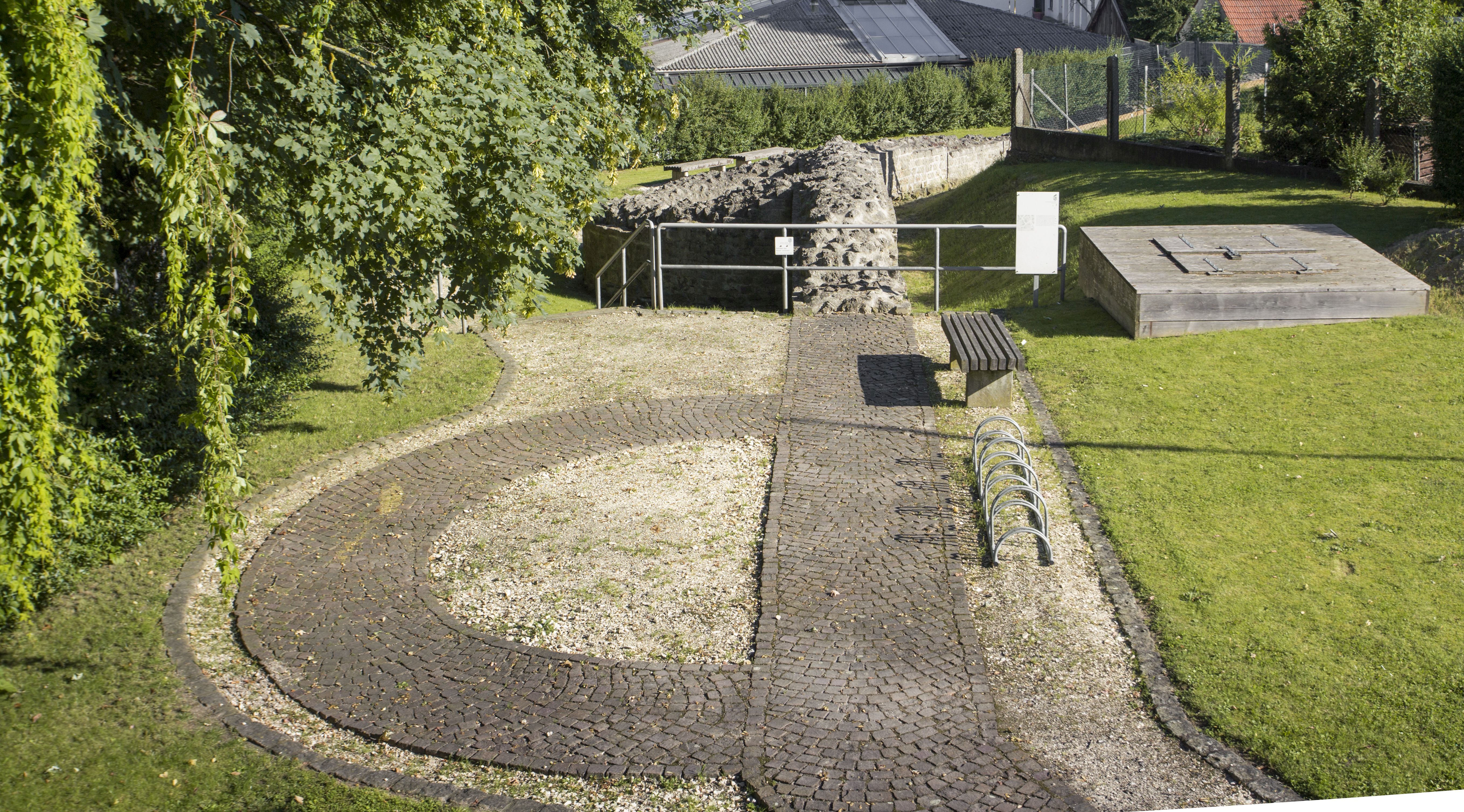 Archäologischer Park kellmünz außen