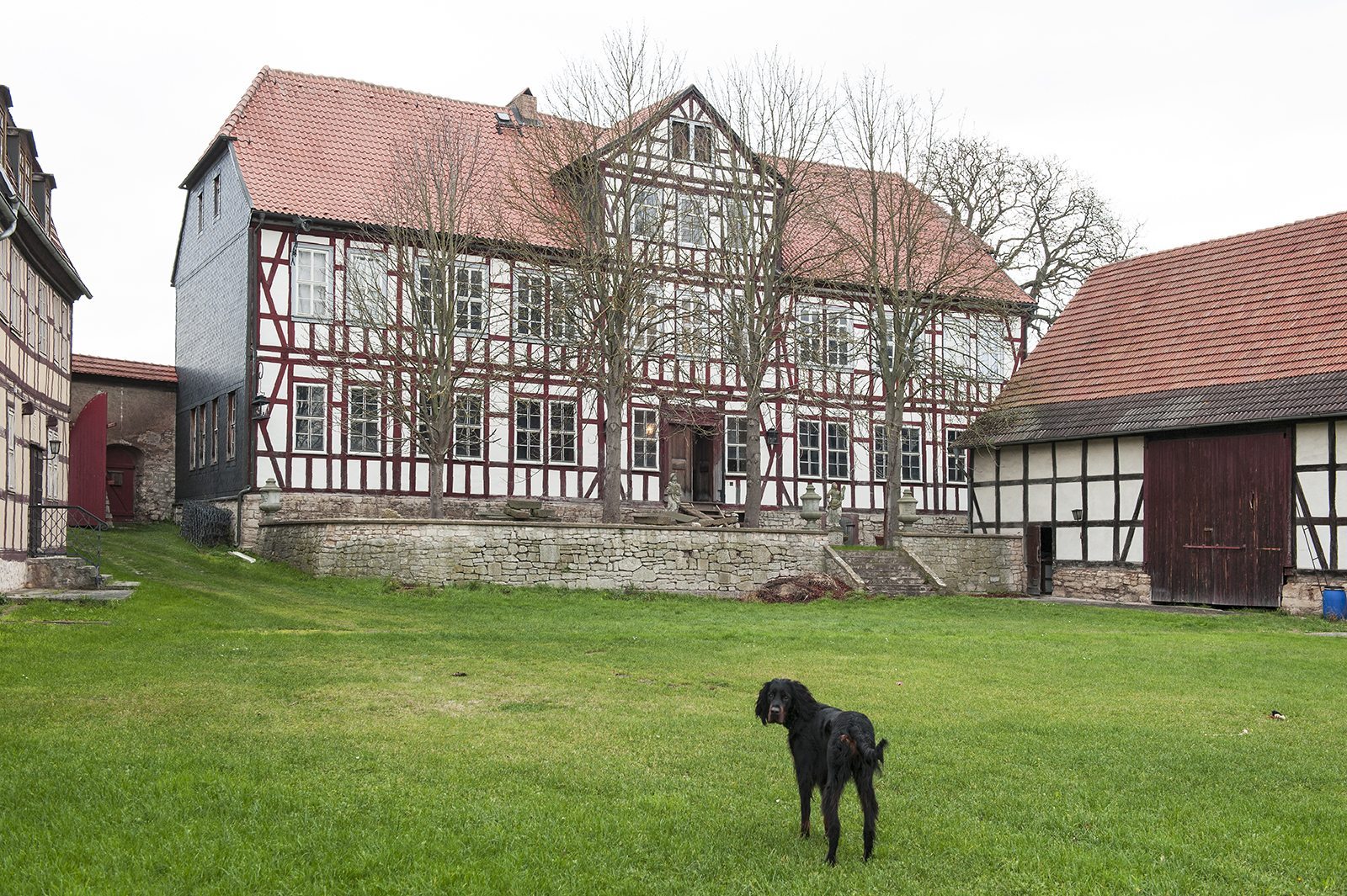 Hue de Grais manor house and park