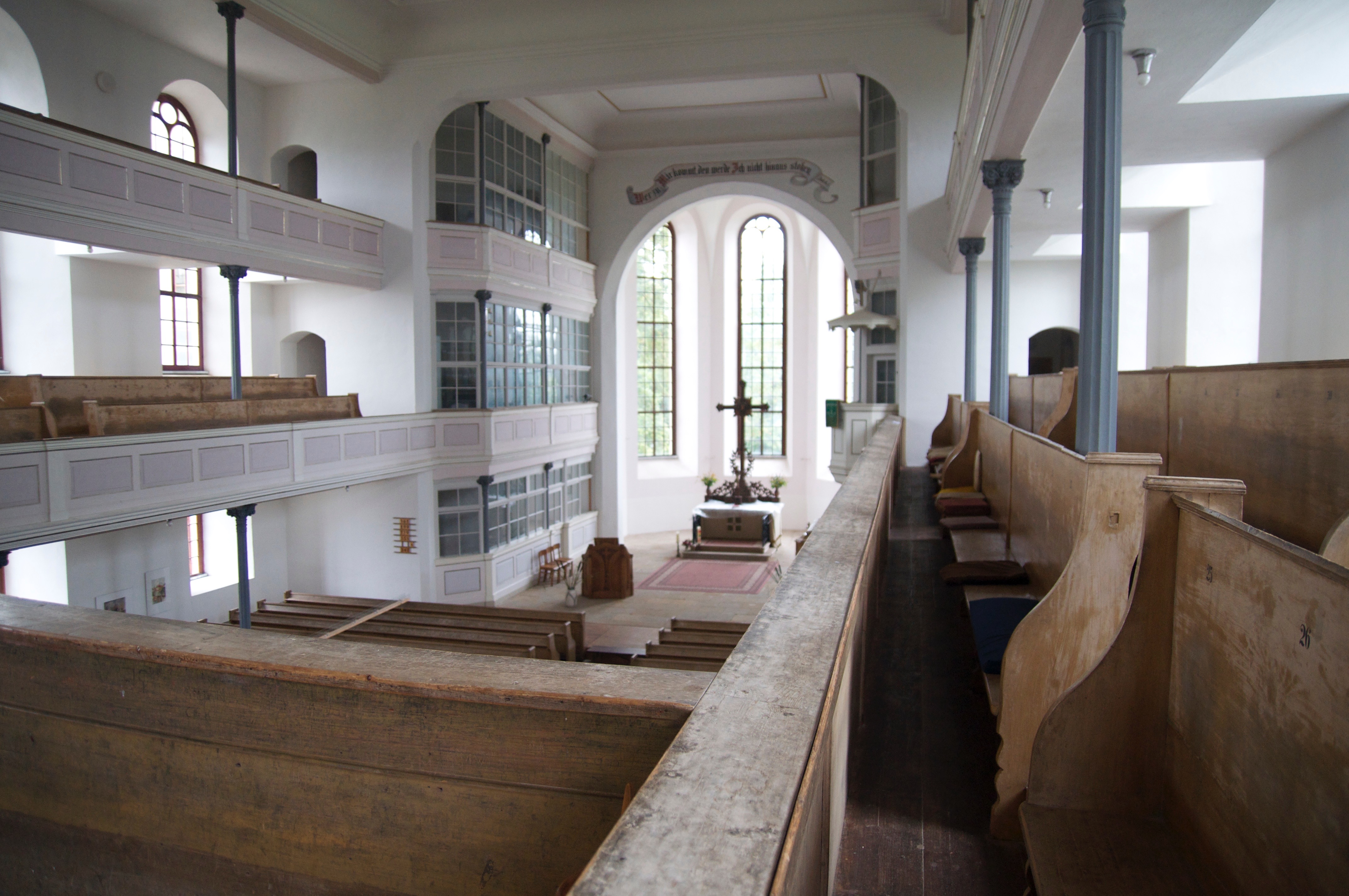 Ladegast-Orgel in der Altleisniger Kirche zu Polditz