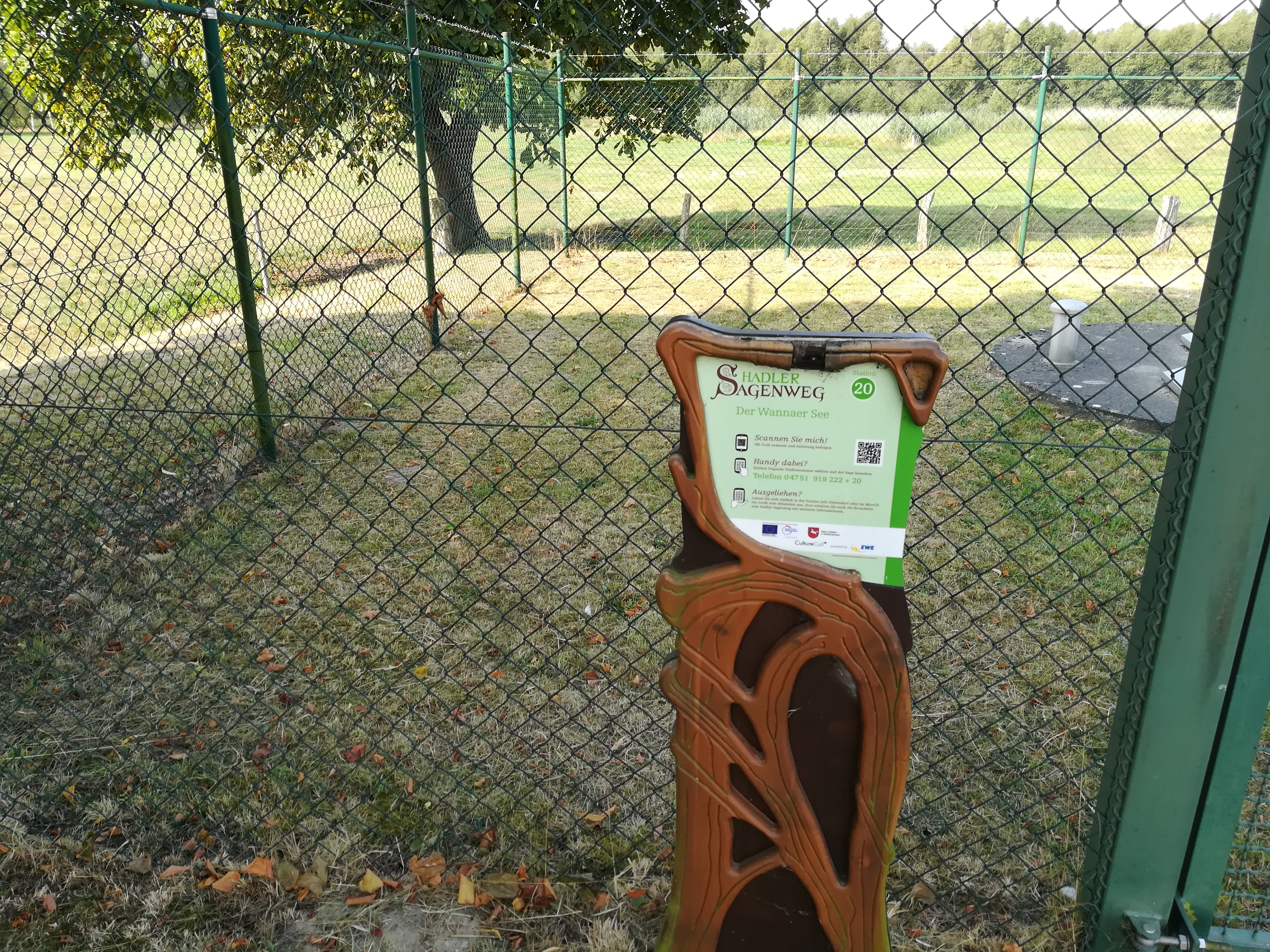 Der Wannaer See - Hadler Sagenweg