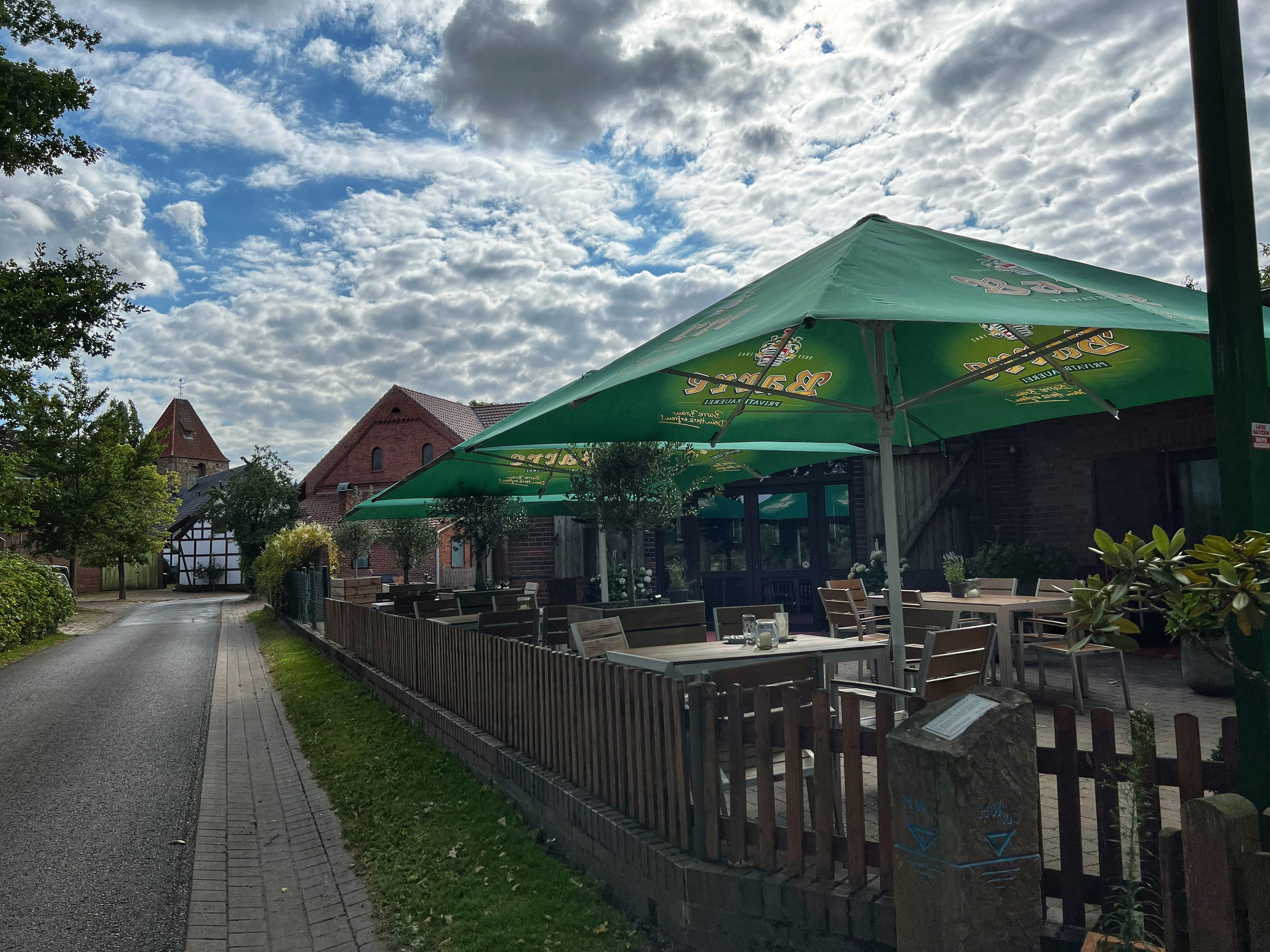 Terrasse Cafe Weserscheune
