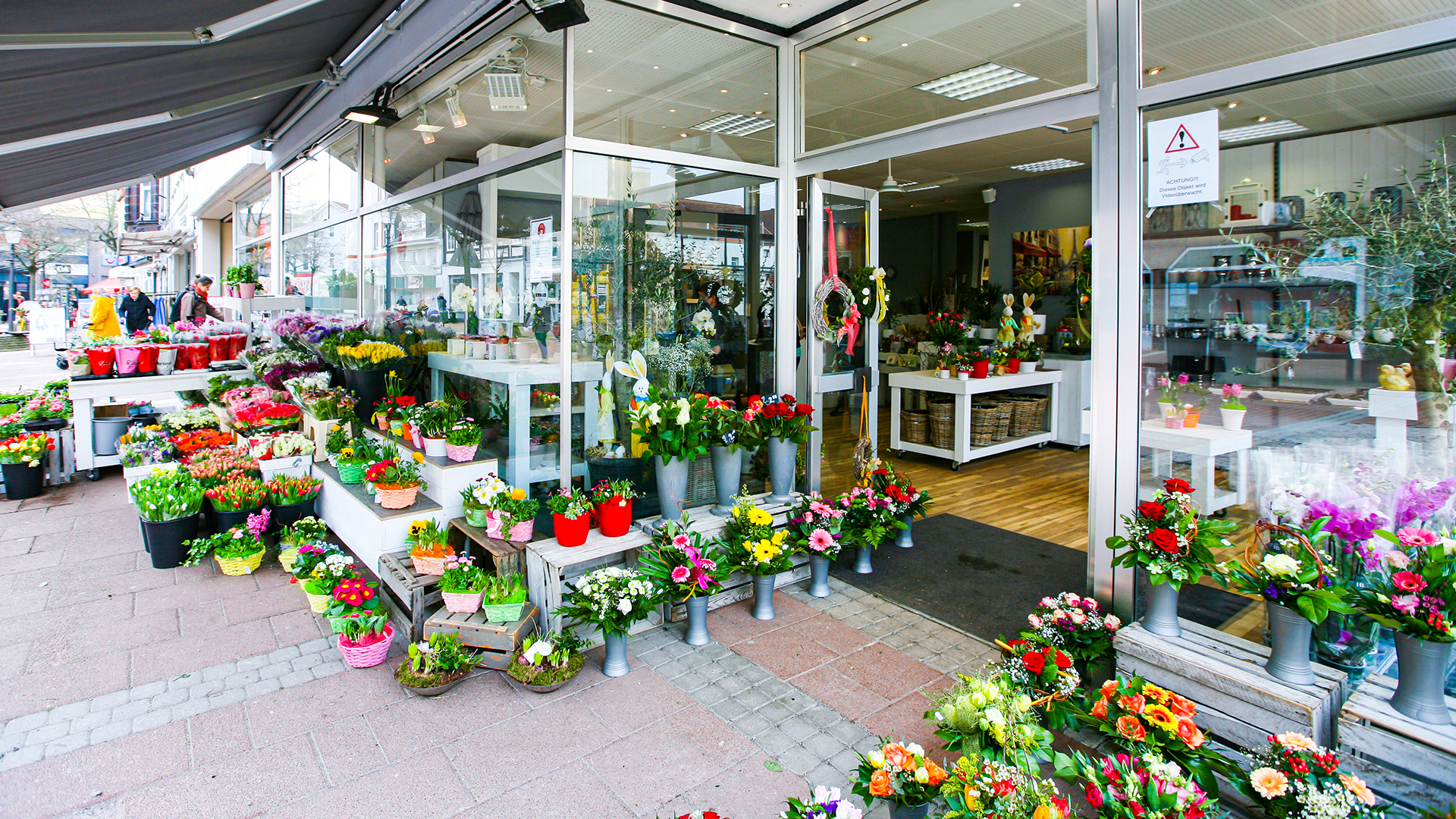 Blumen und Holland Home Deko
