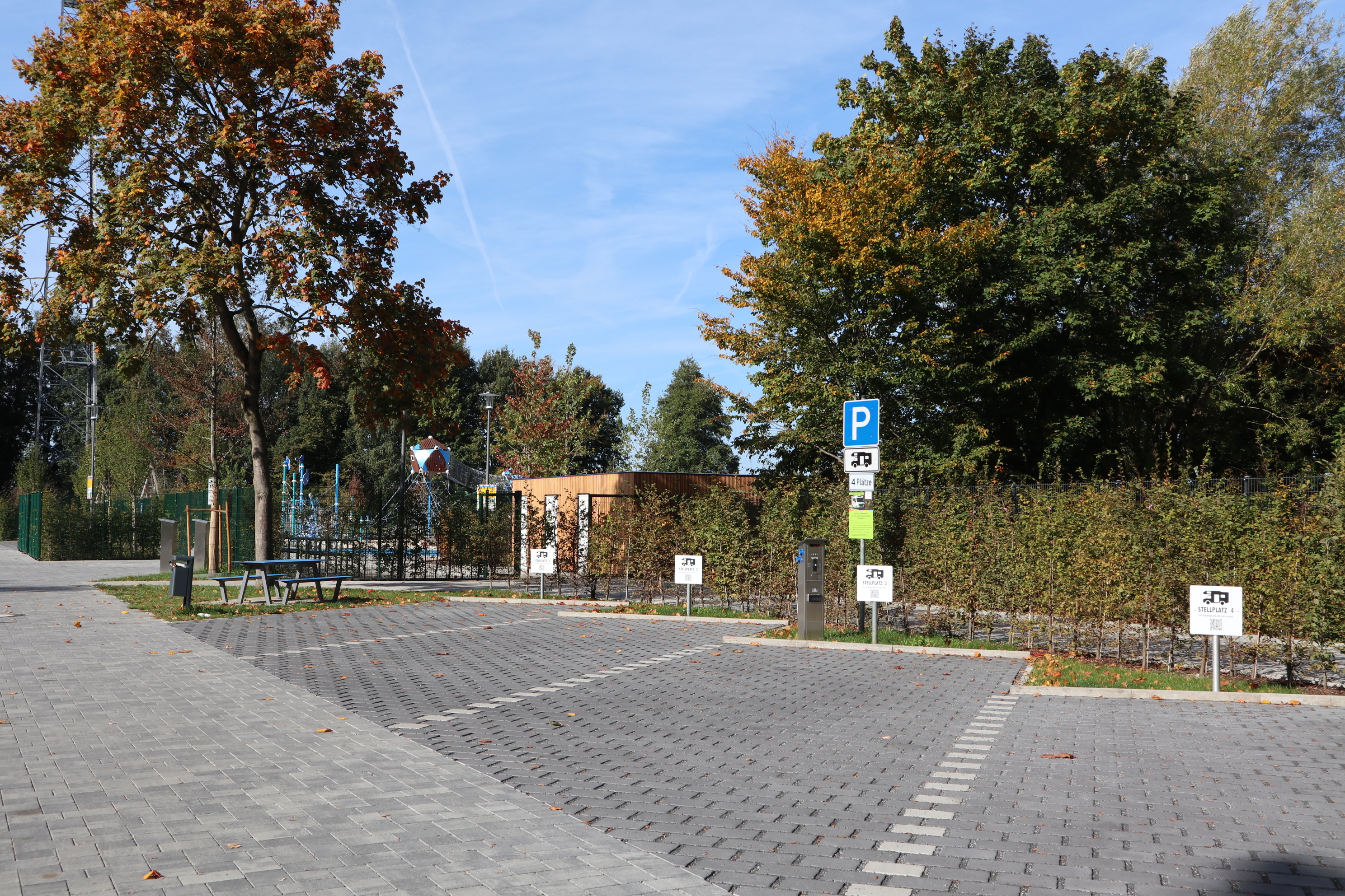Wohnmobilstellplatz am Freibad Verl, Verl