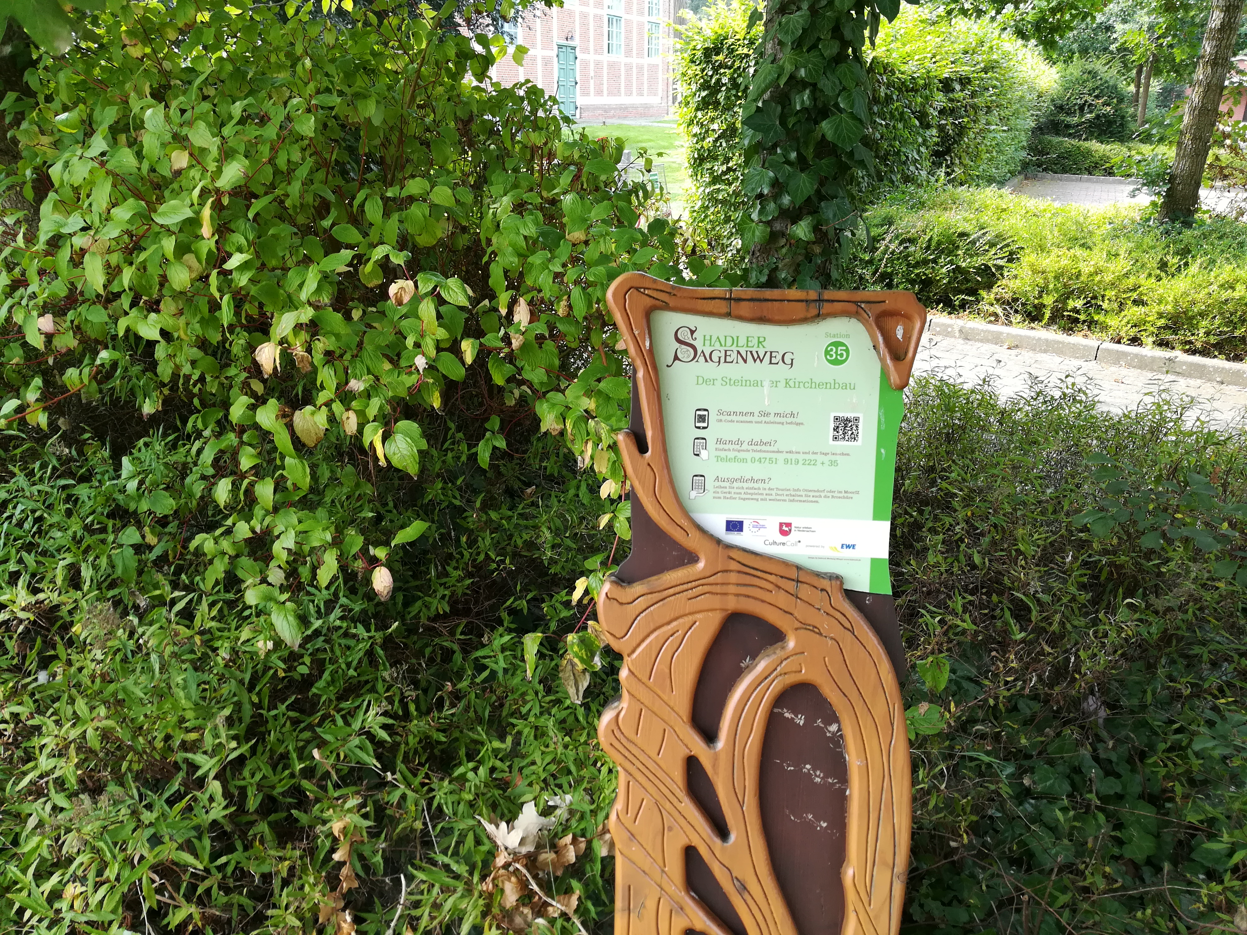 Der Steinauer Kirchenbau - Hadler Sagenweg