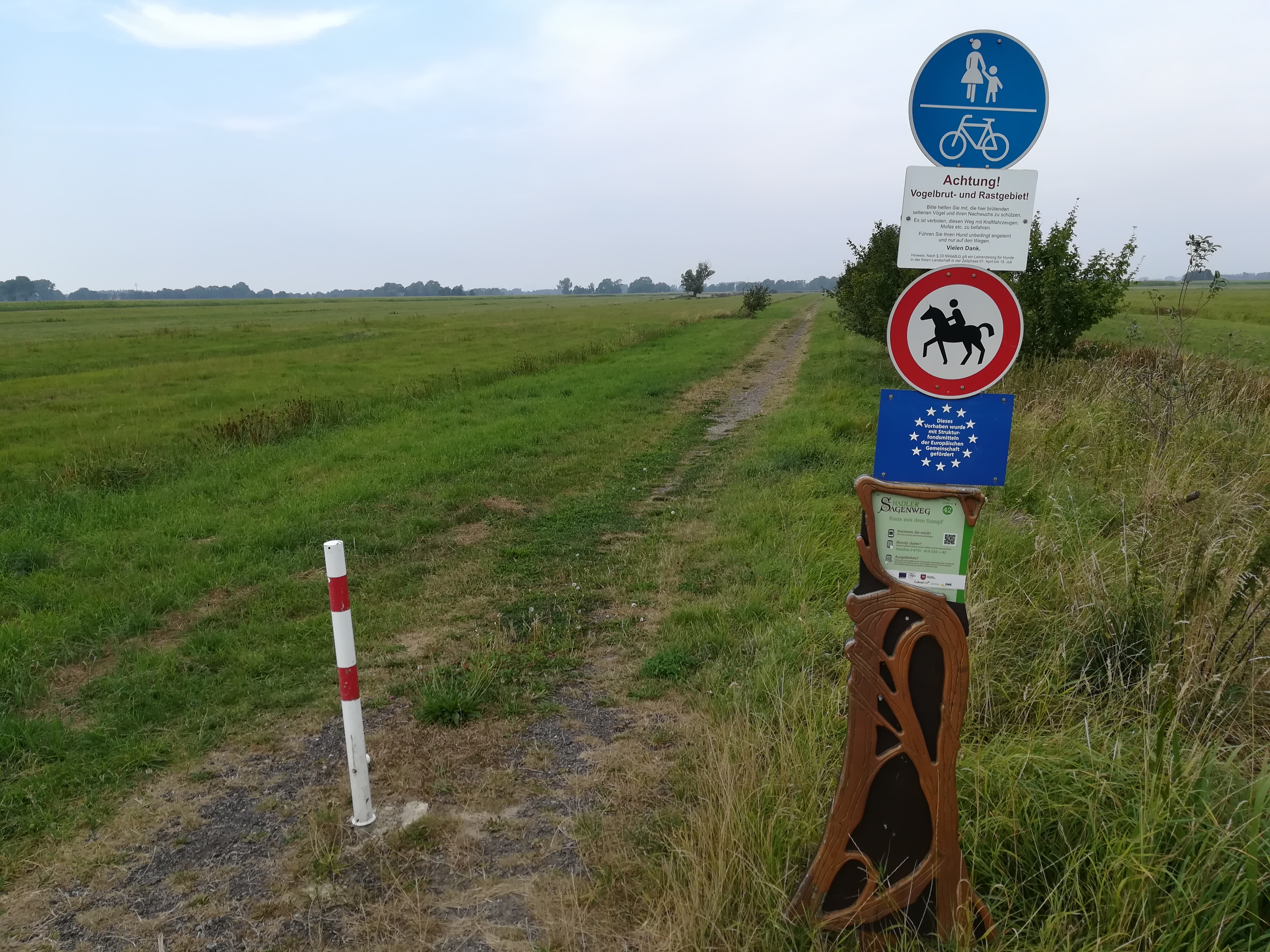 Raus aus dem Sumpf - Hadler Sagenweg