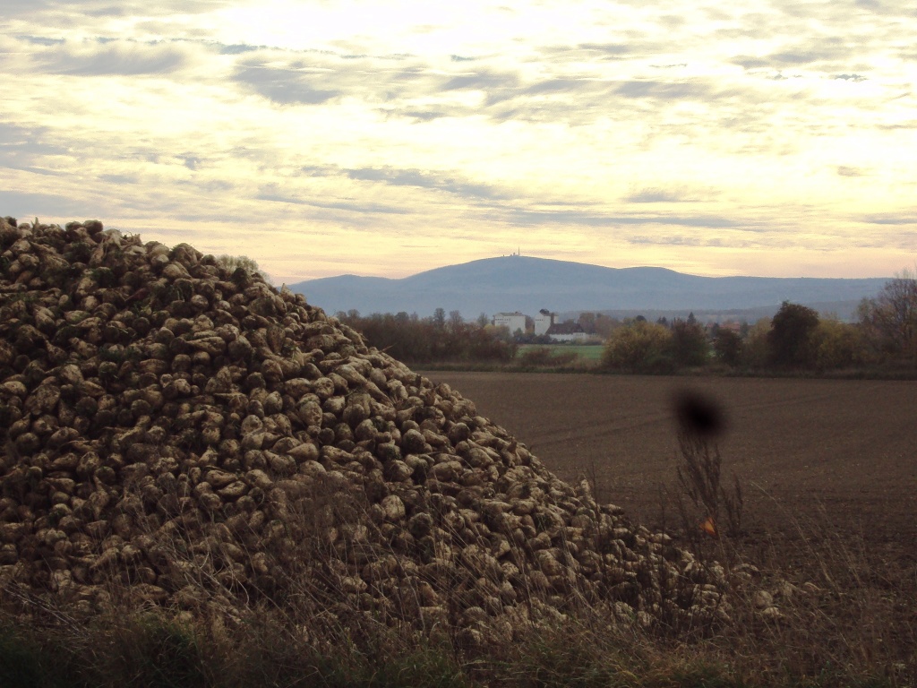 Industrie-Route Zucker und Salz
