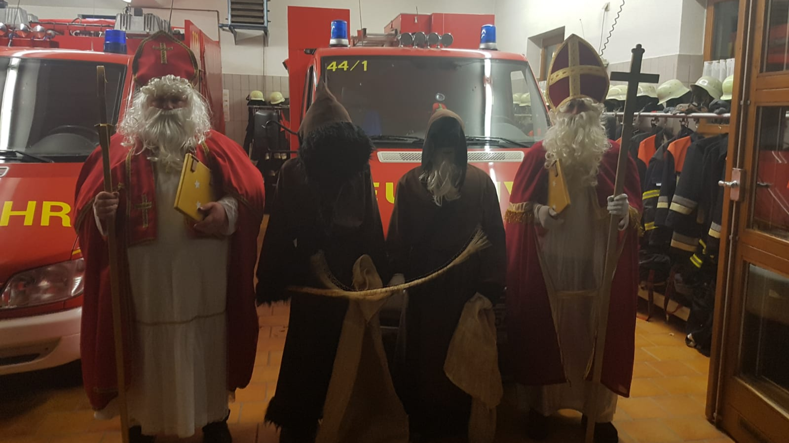 Nikolausbesuch im Arracher Seepark