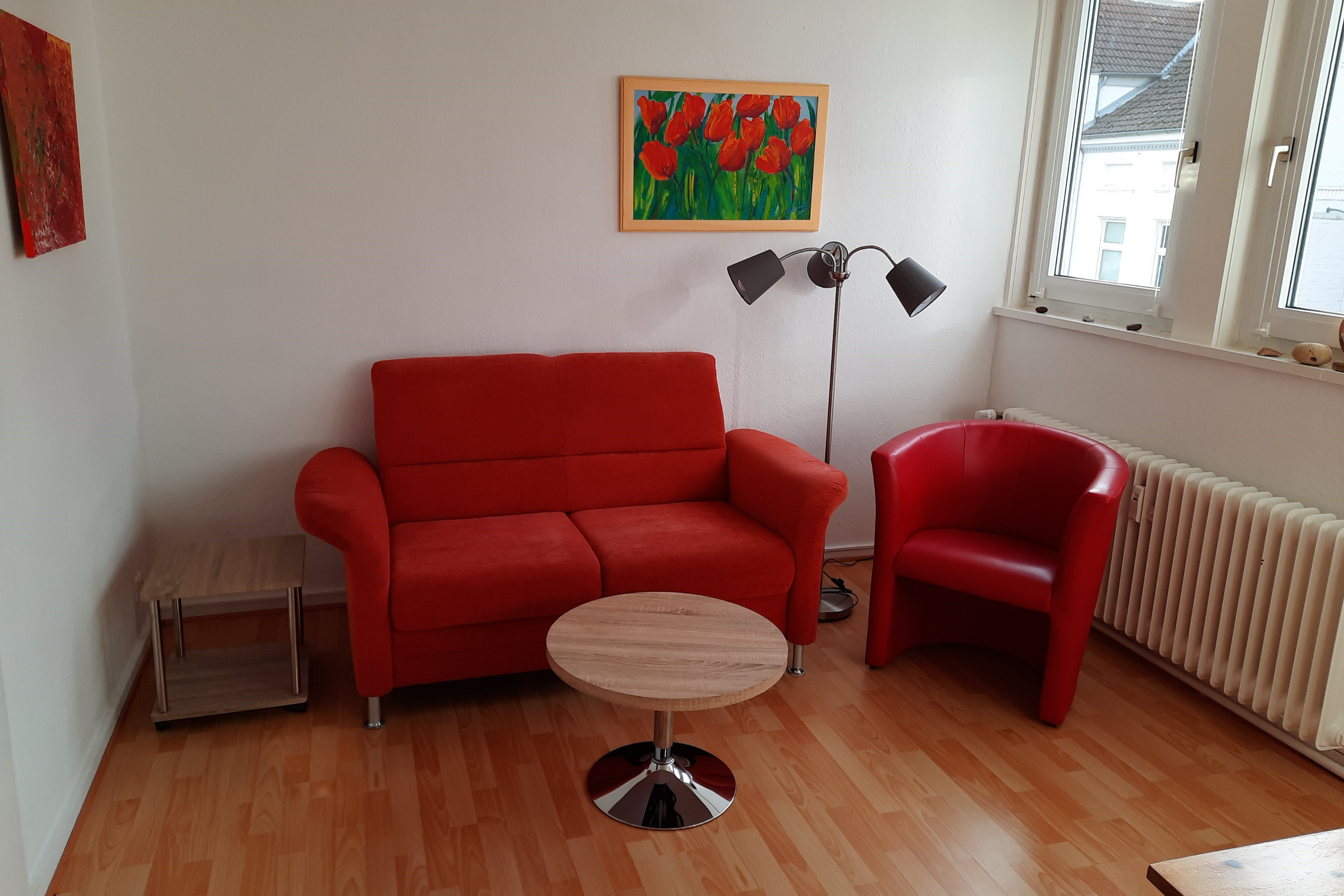 Aufenthaltsraum in der Ferienwohnung Rita Dreyer