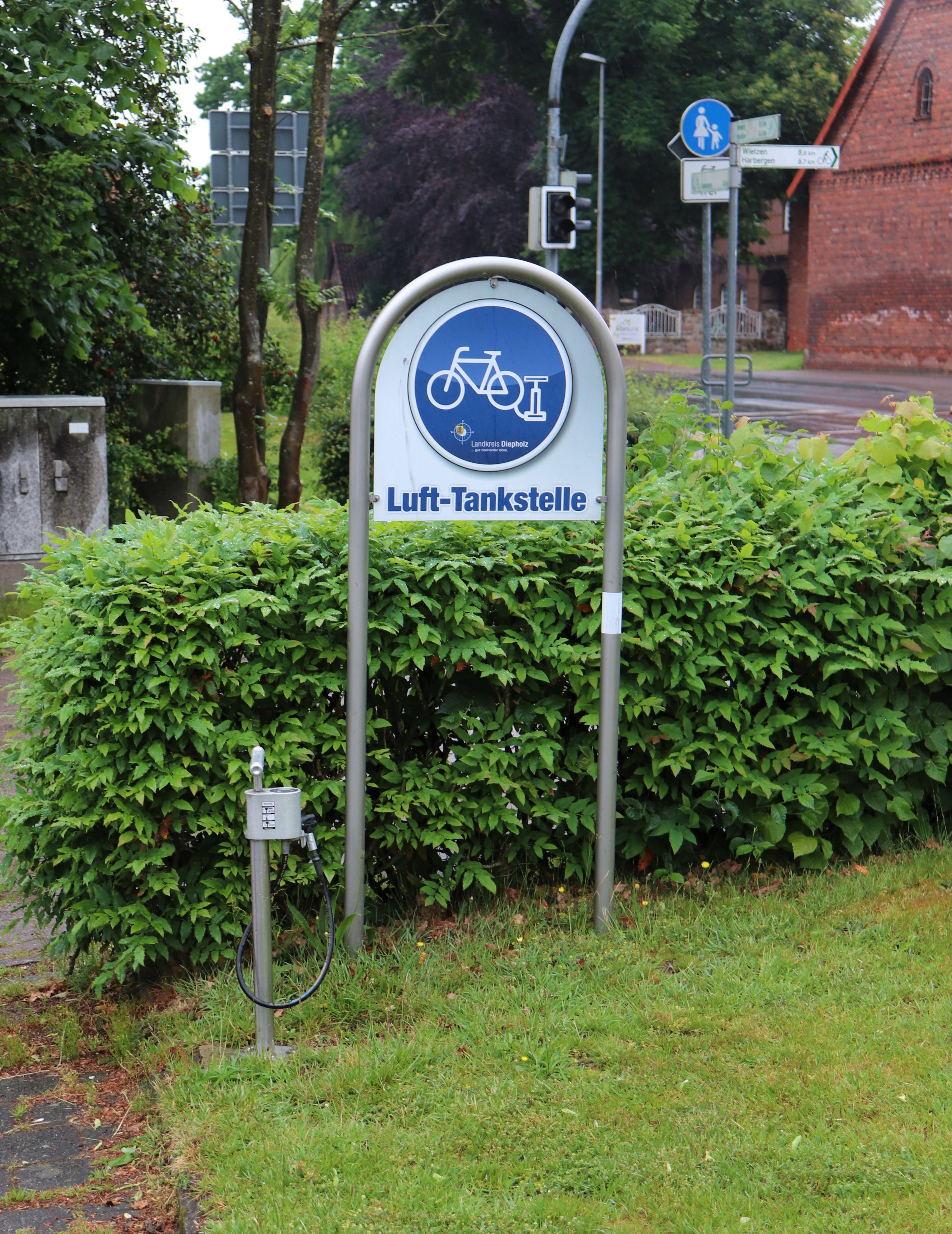 Lufttankstelle Kirche Siedenburg