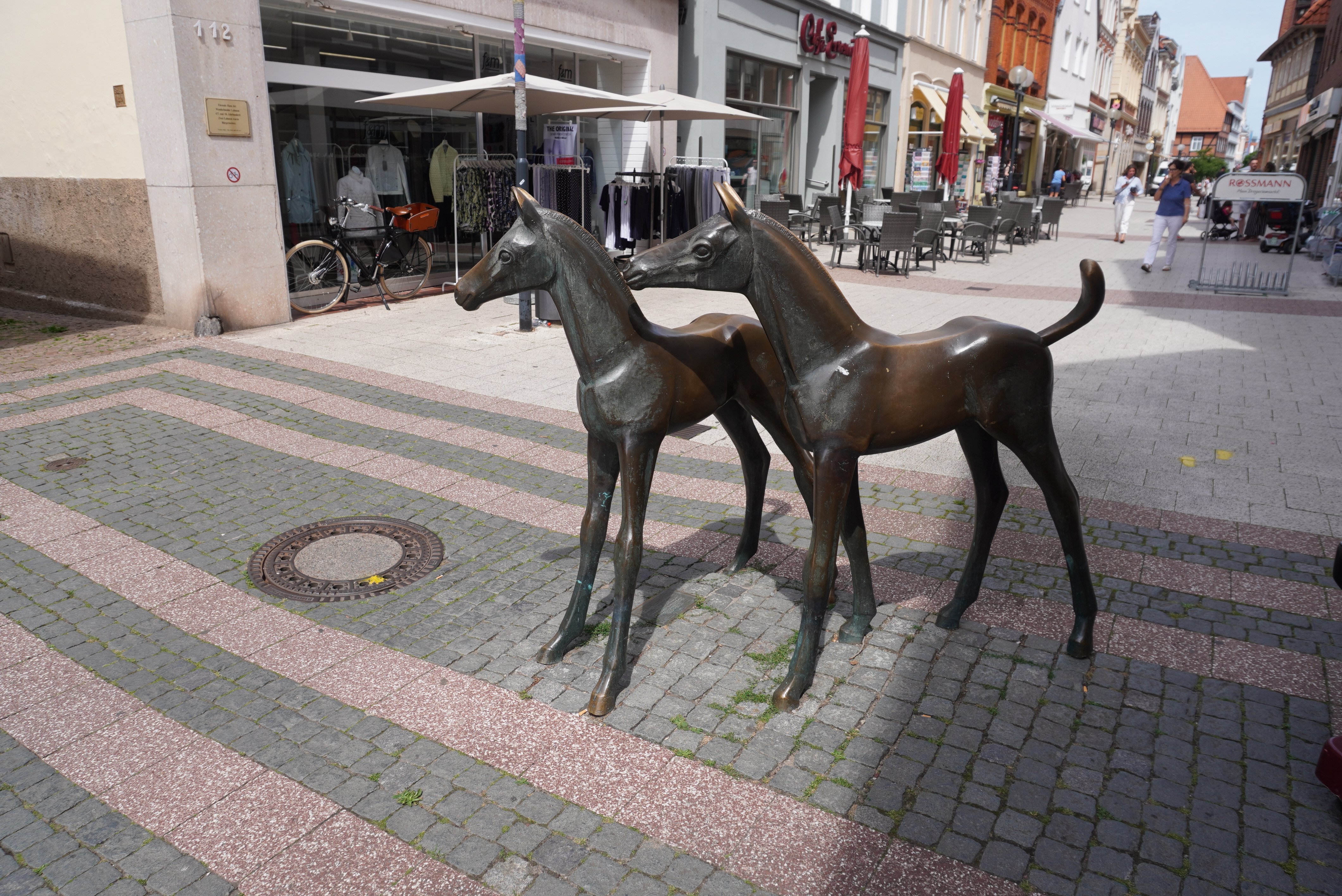 Skulptur "Fohlengruppe"