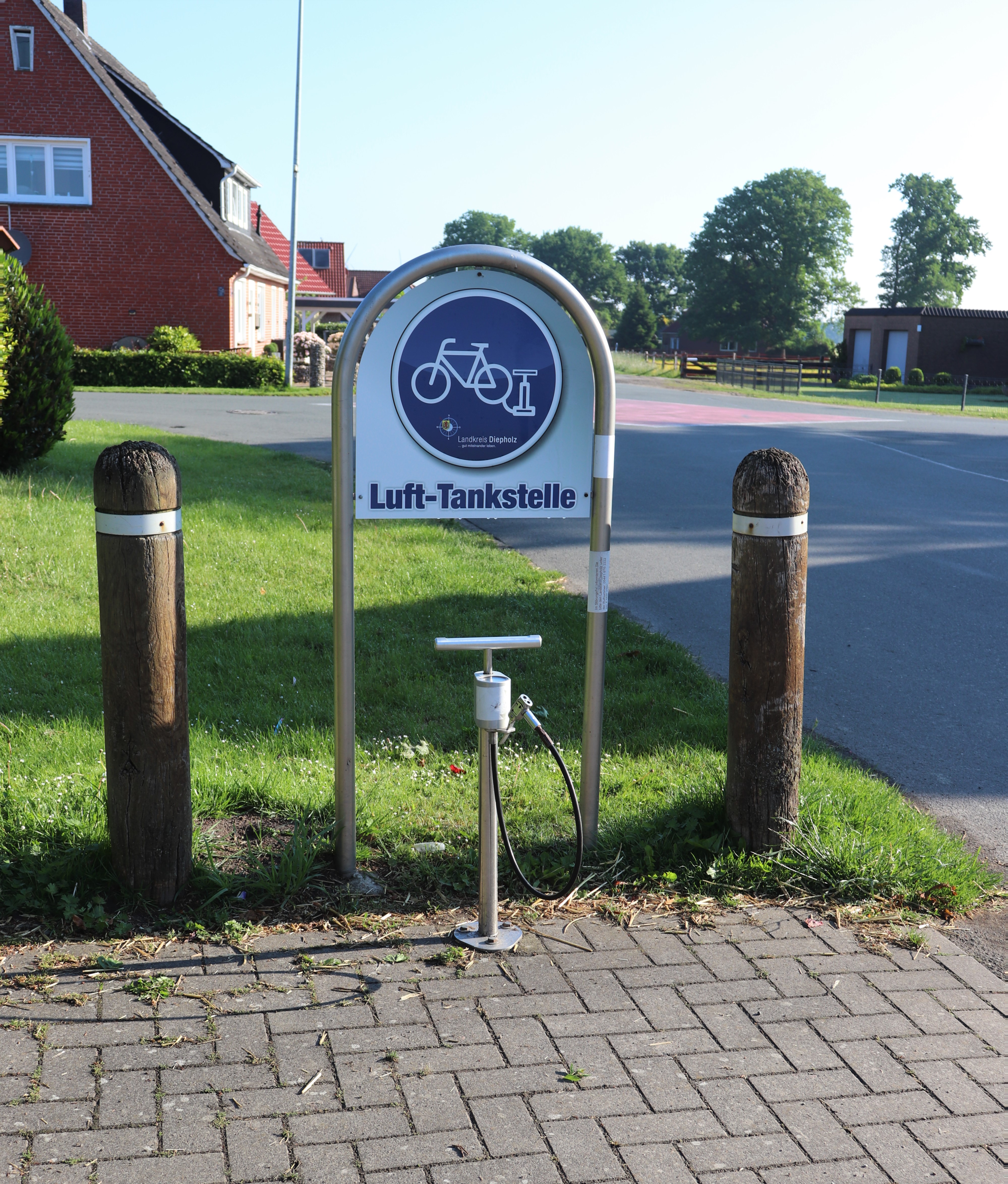 Lufttankstelle Bushaltestelle Abbenhausen