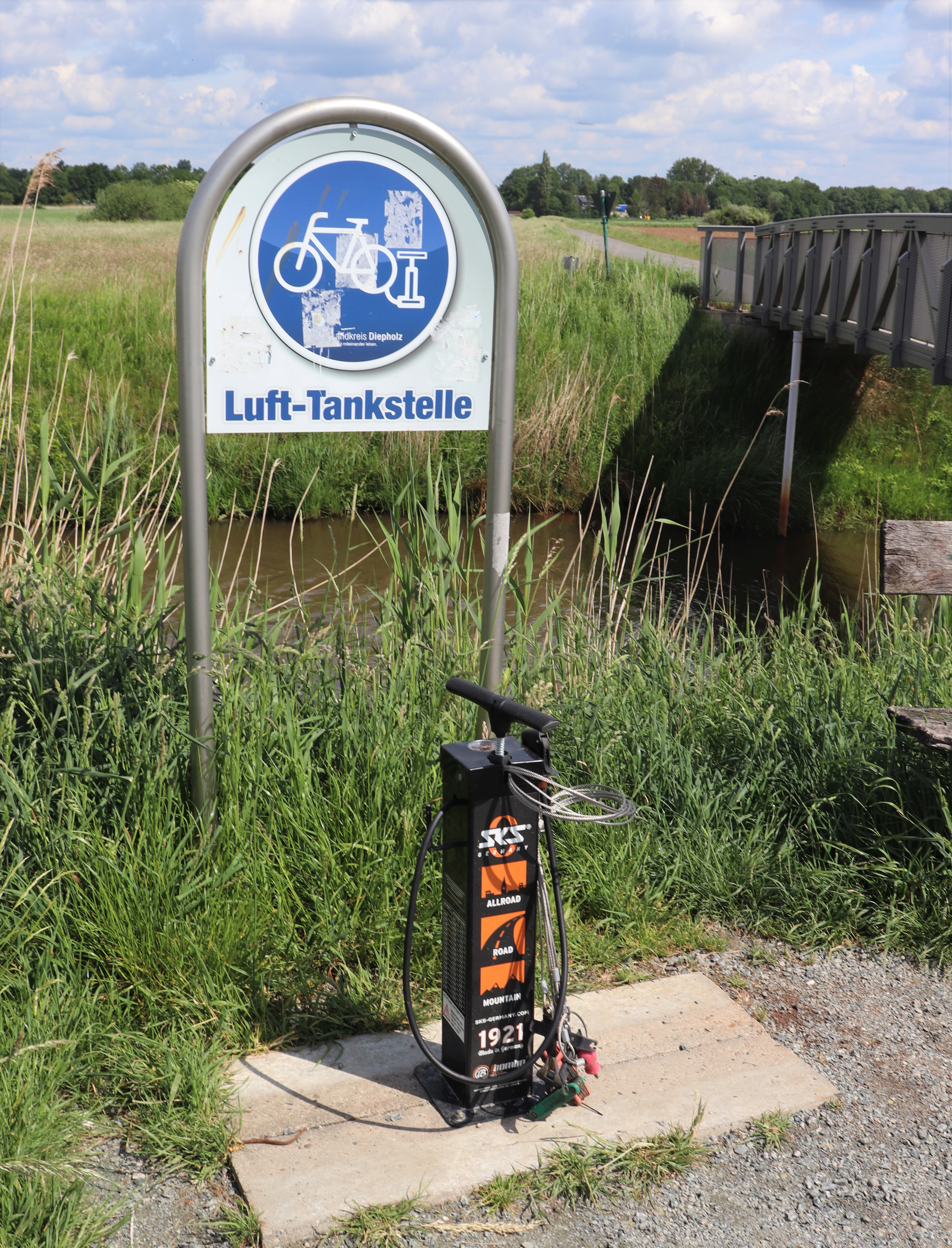 Lufttankstelle Ochtumbrücke Leester Marsch