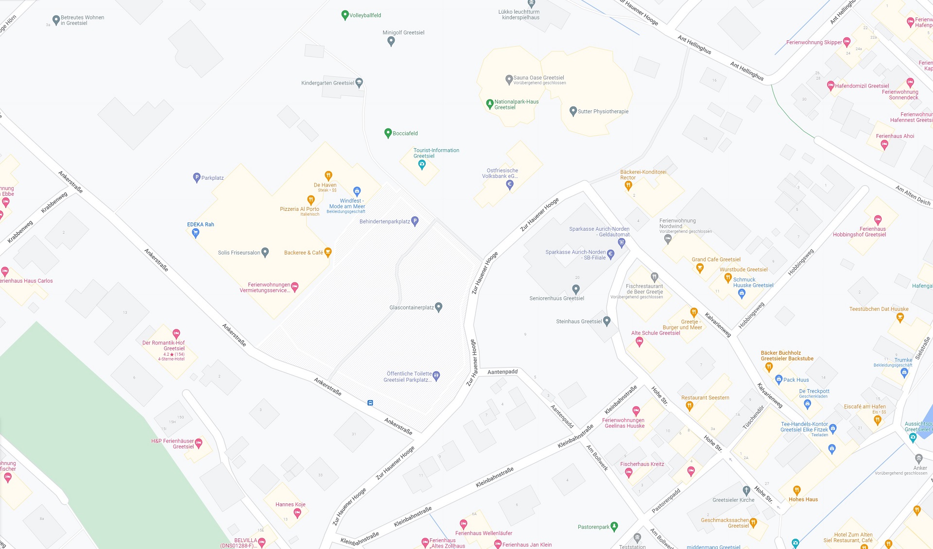 Öffentlicher Parkplatz Ankerstraße