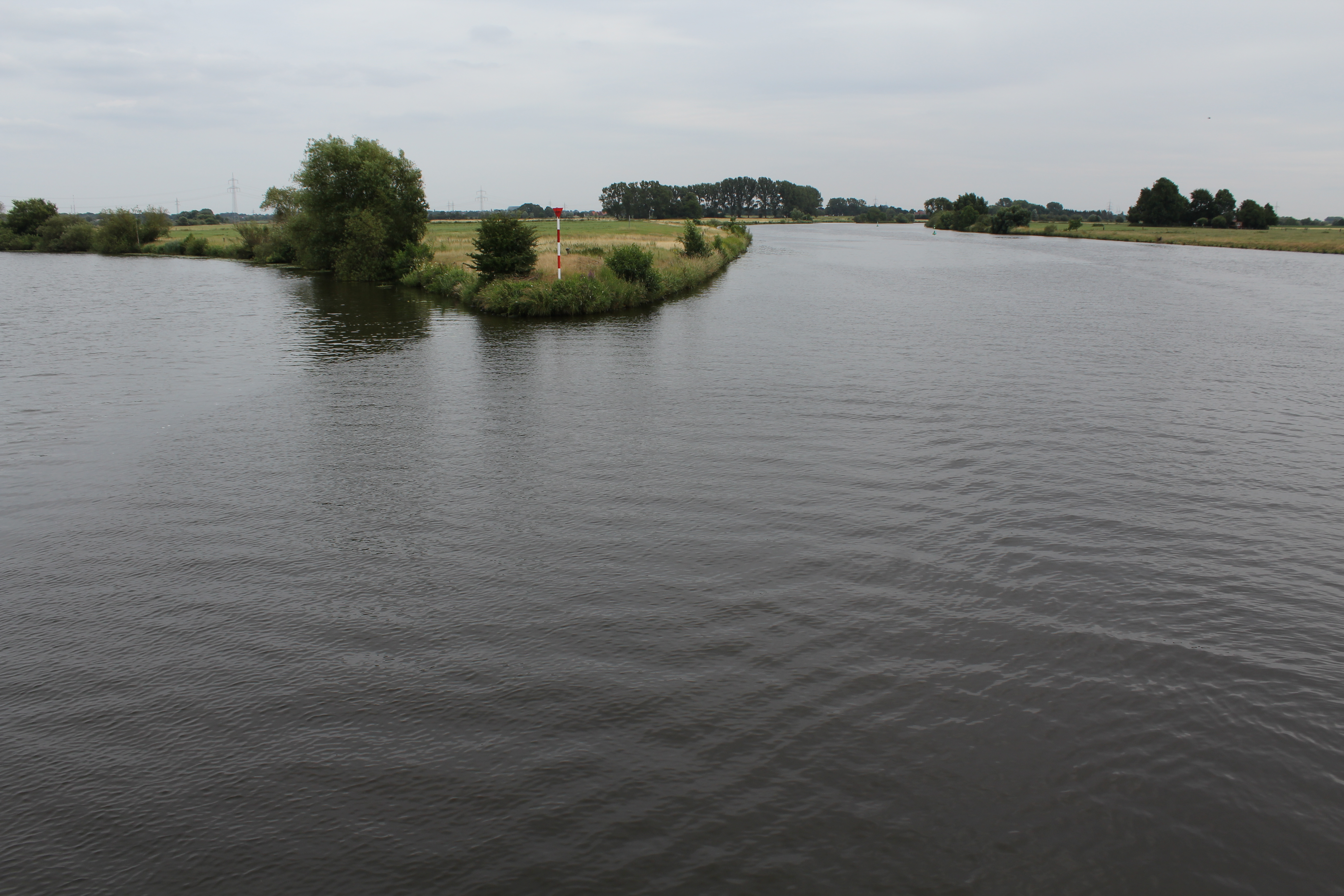 Allermündung in die Weser