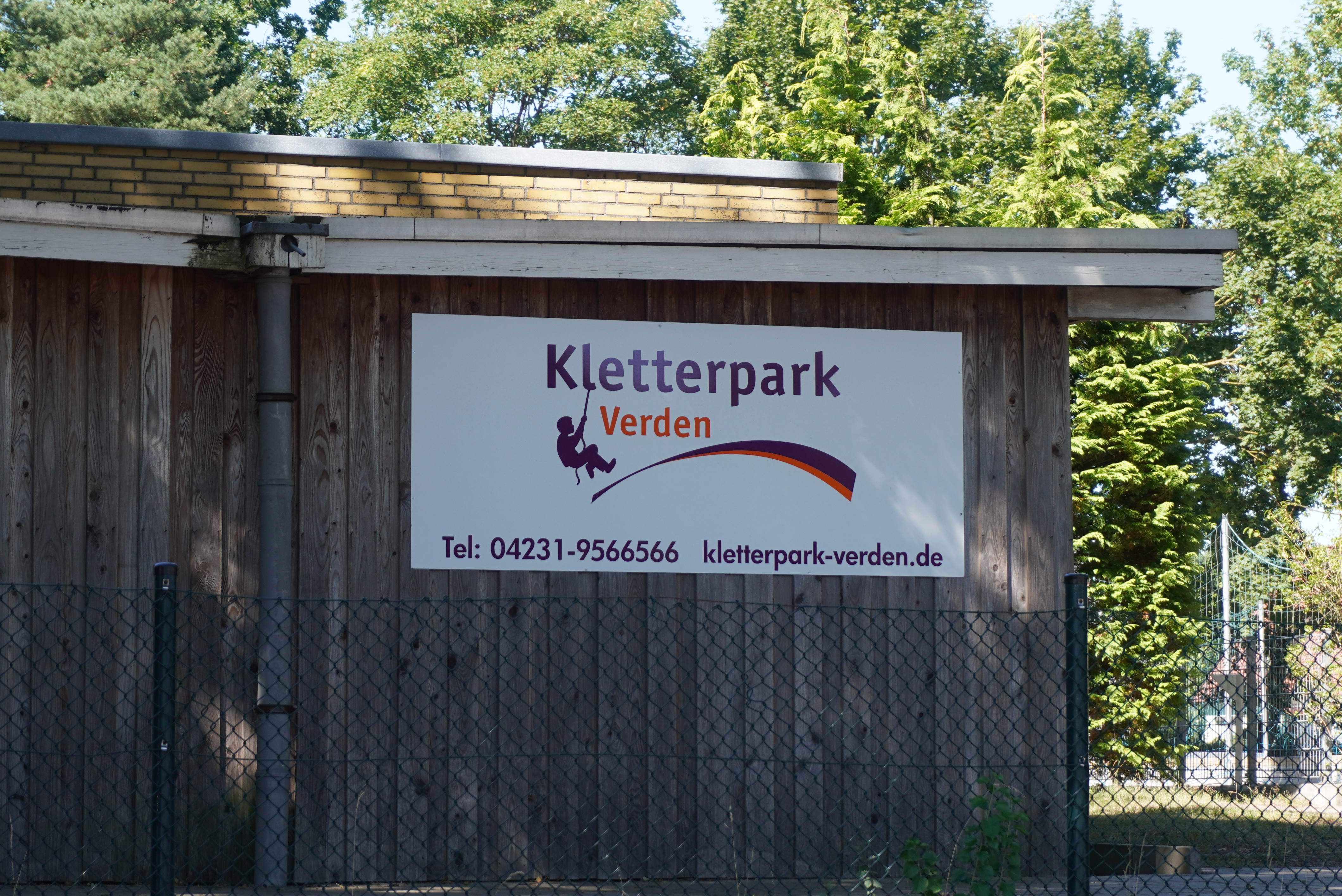 Kletterpark Verden mit Minigolfanlage