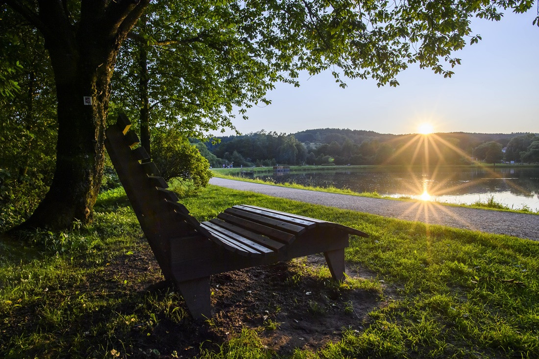 Sinnesbank am Noswendeler See