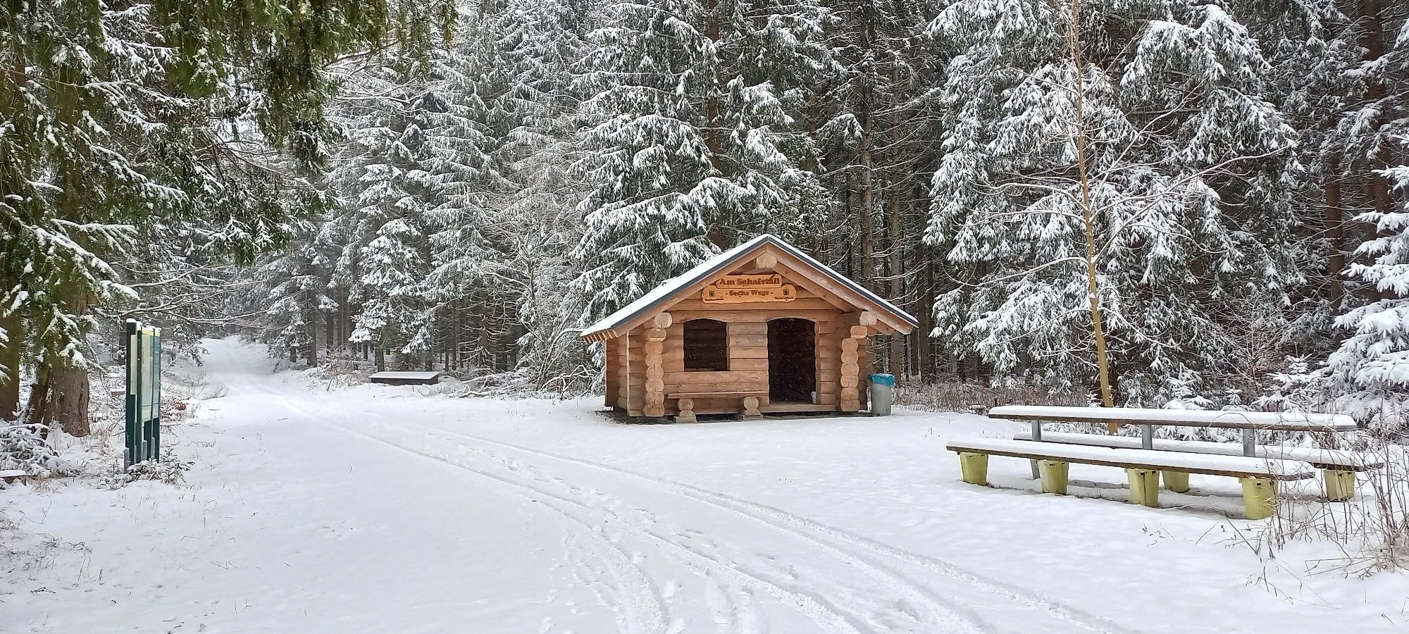 Winterwanderung Beerheide – kleine Runde – Motiv