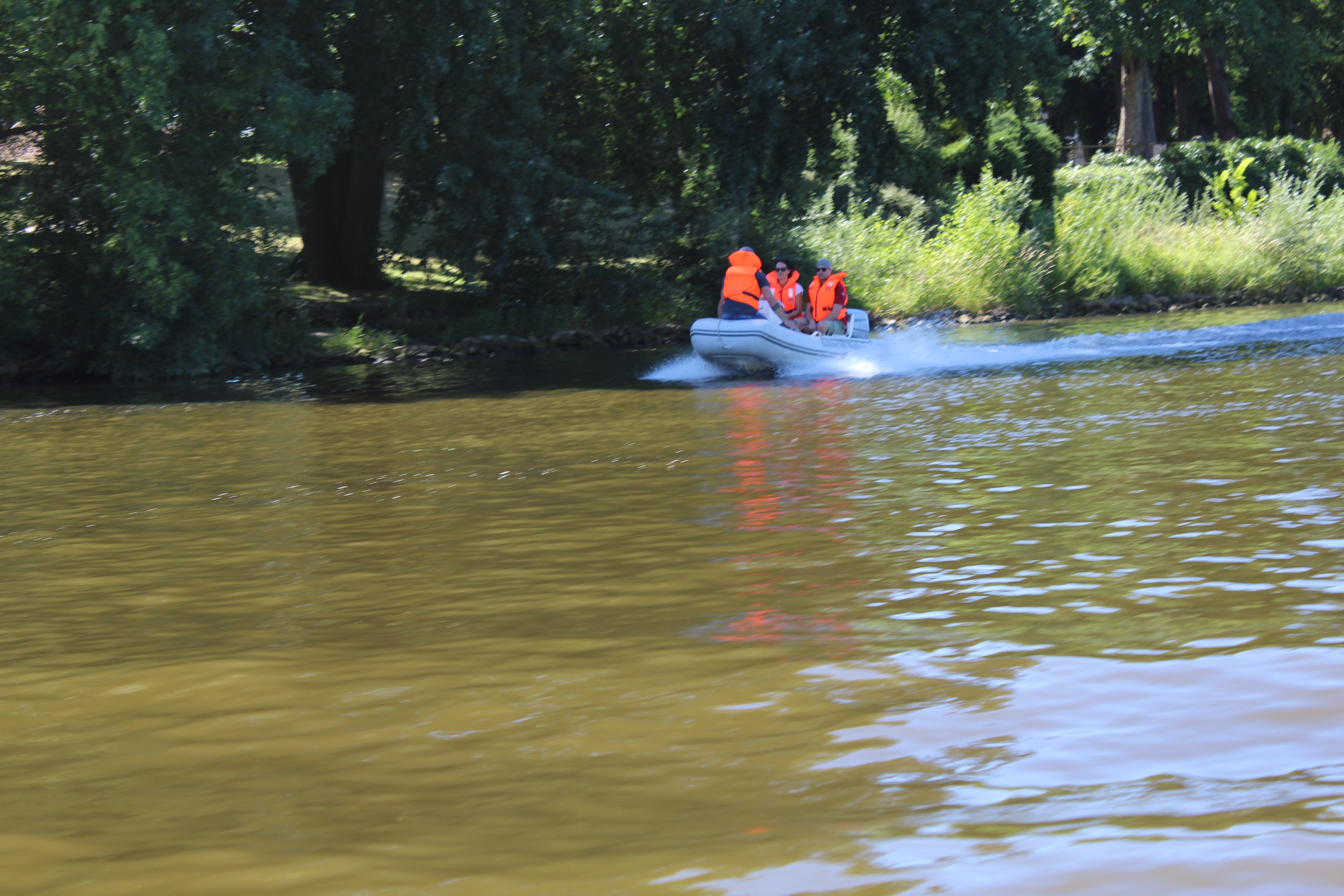 Bootsanleger aus Pontons