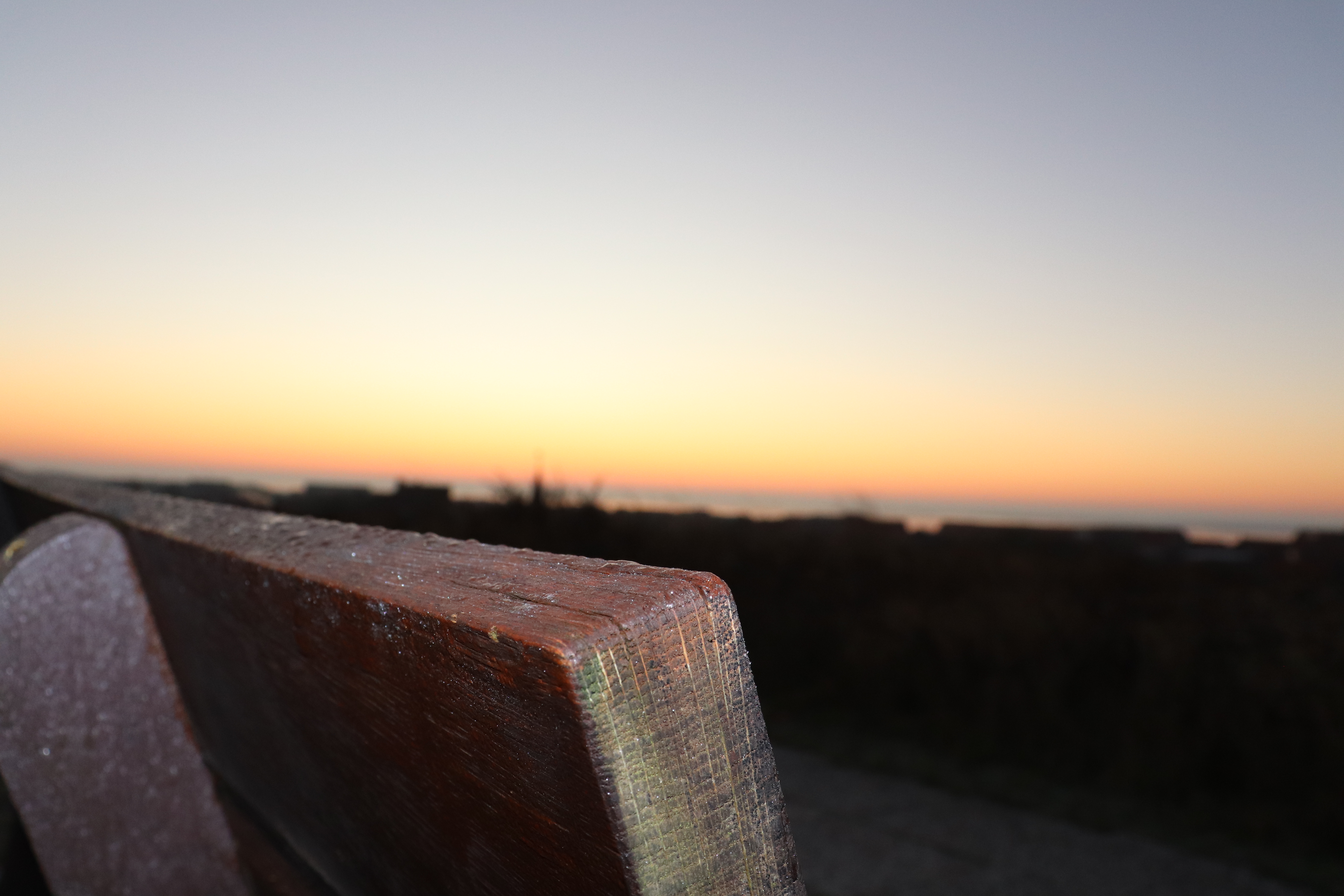 Liebster Sonnenaufgangsort: Der Aussichtspunkt am Haus des Kurgastes