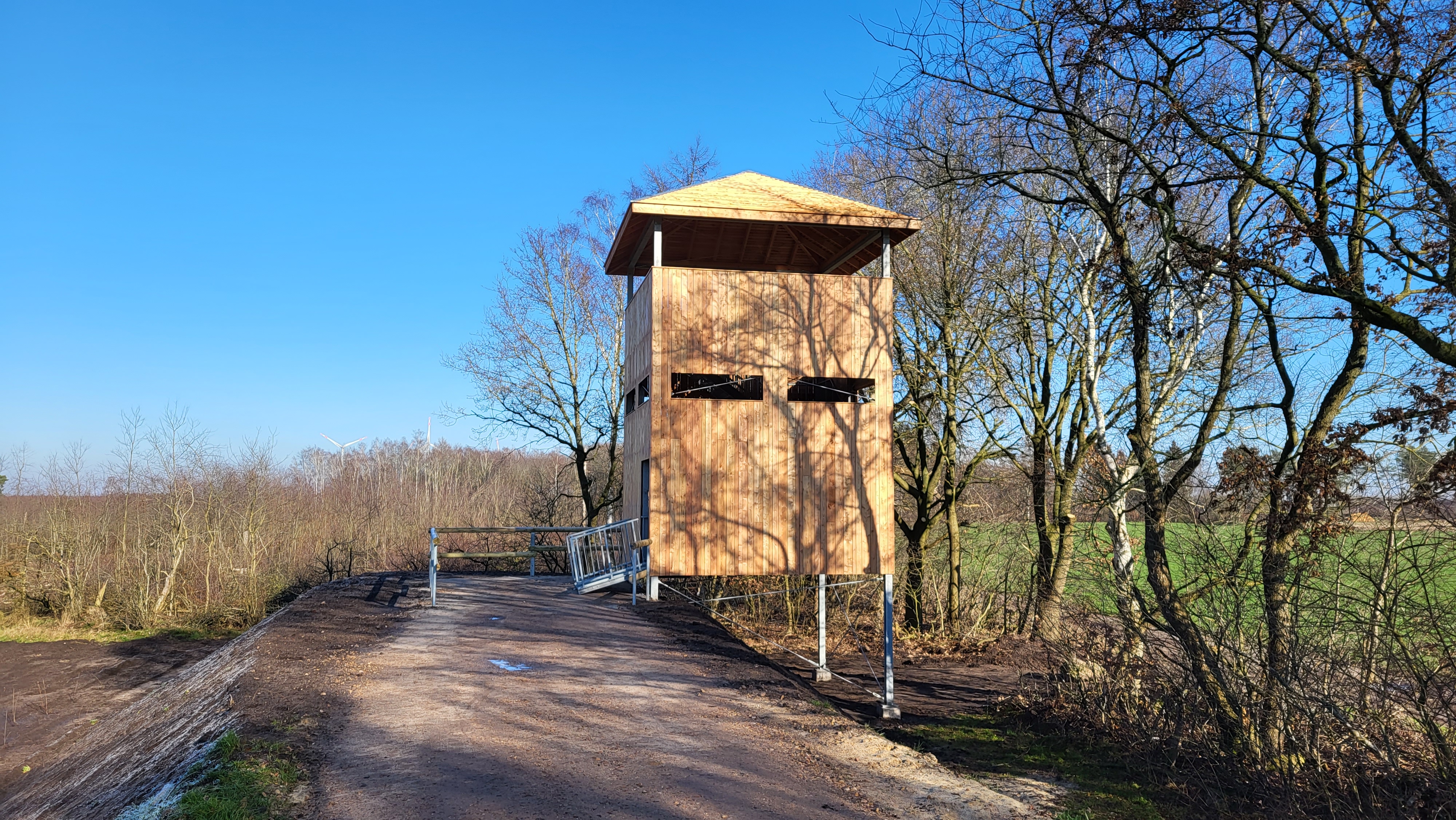 Aussichtspunkte am Theikenmeer