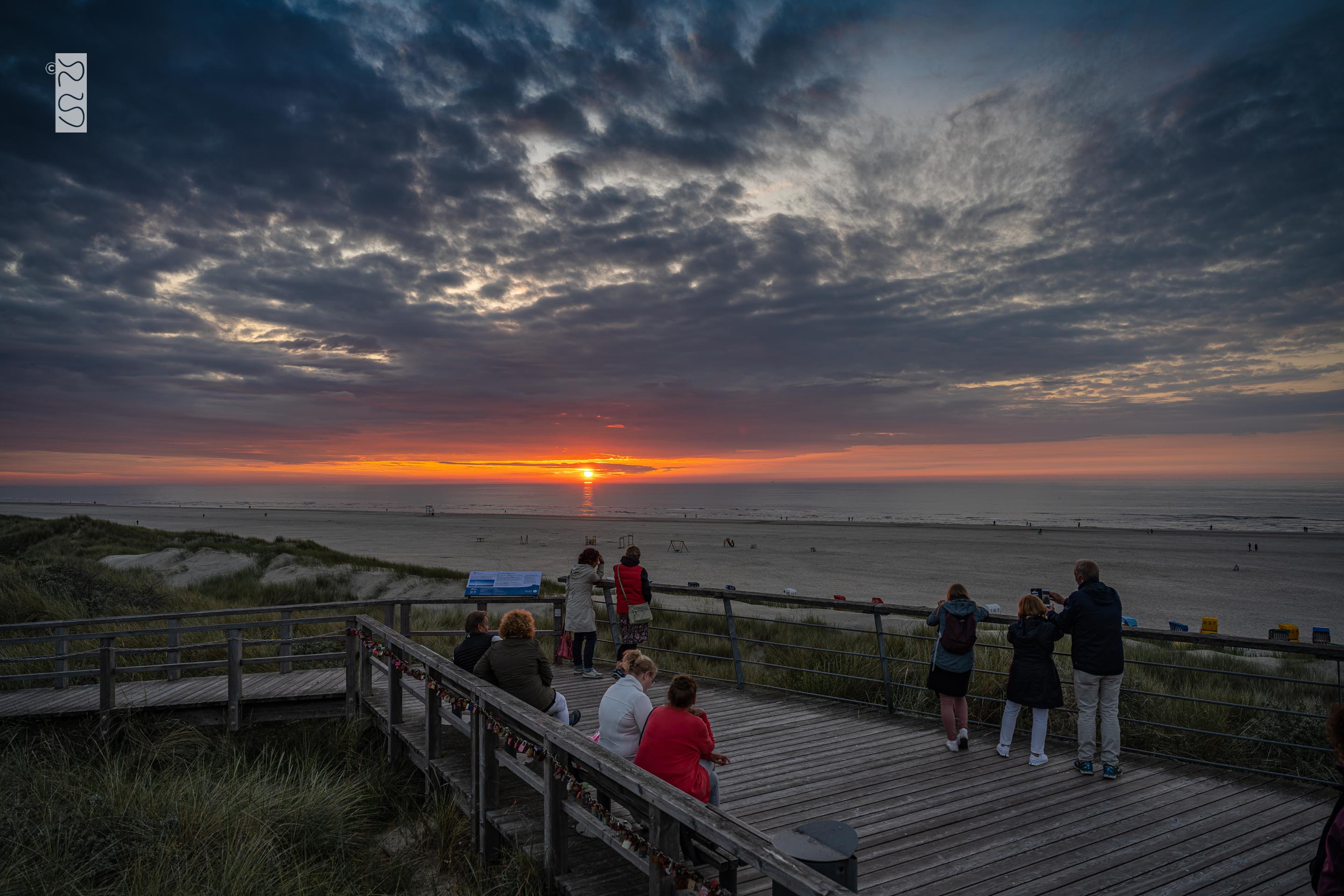 Liebster Sonnenuntergangsort: Aussichtsplattform Mitte