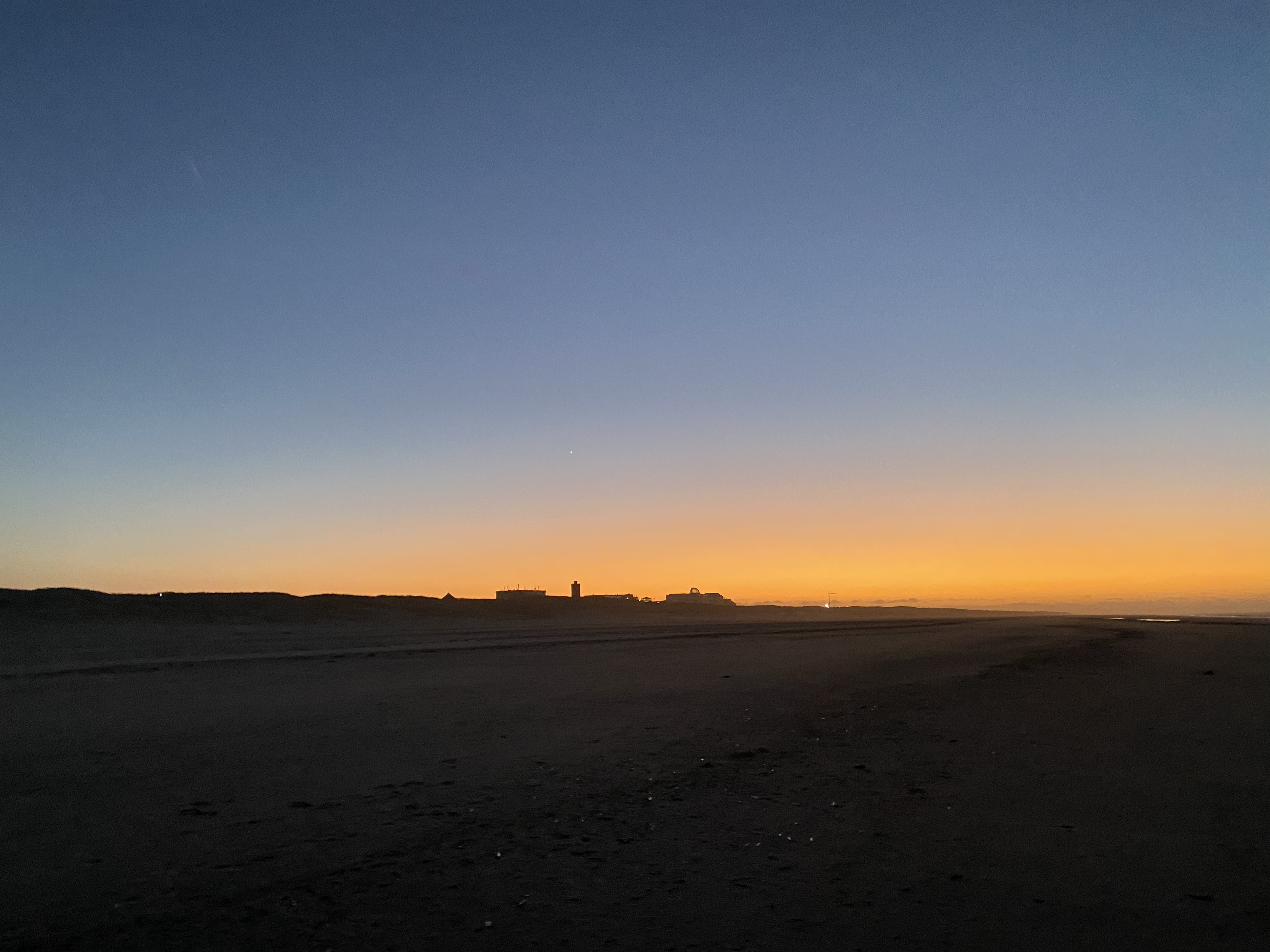 Liebster Sonnenuntergangsort: Hauptbadestrand