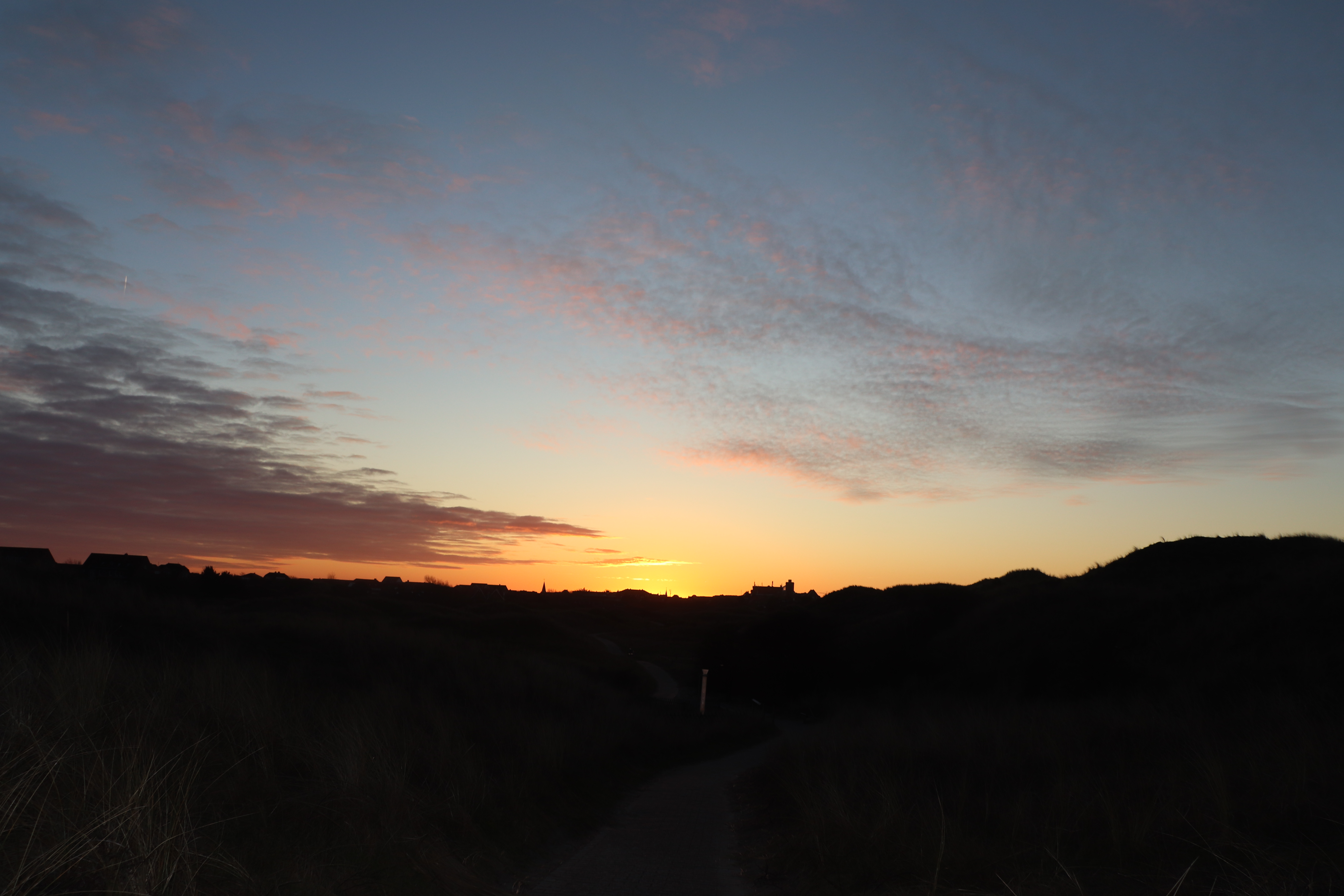 Liebster Sonnenuntergangsort: Strandabgang Otto-Leege-Pfad