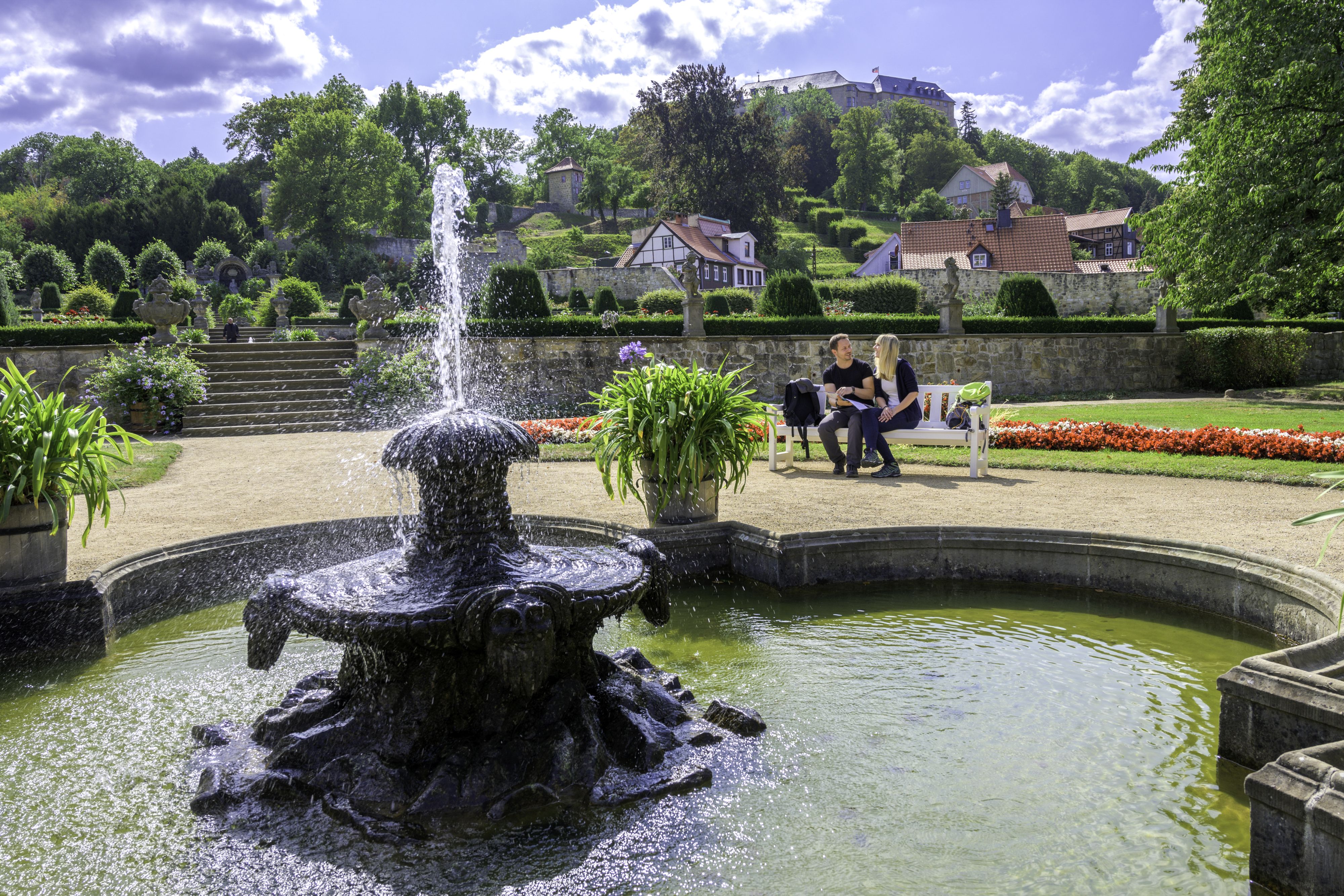 Barocke Schlossgärten Blankenburg