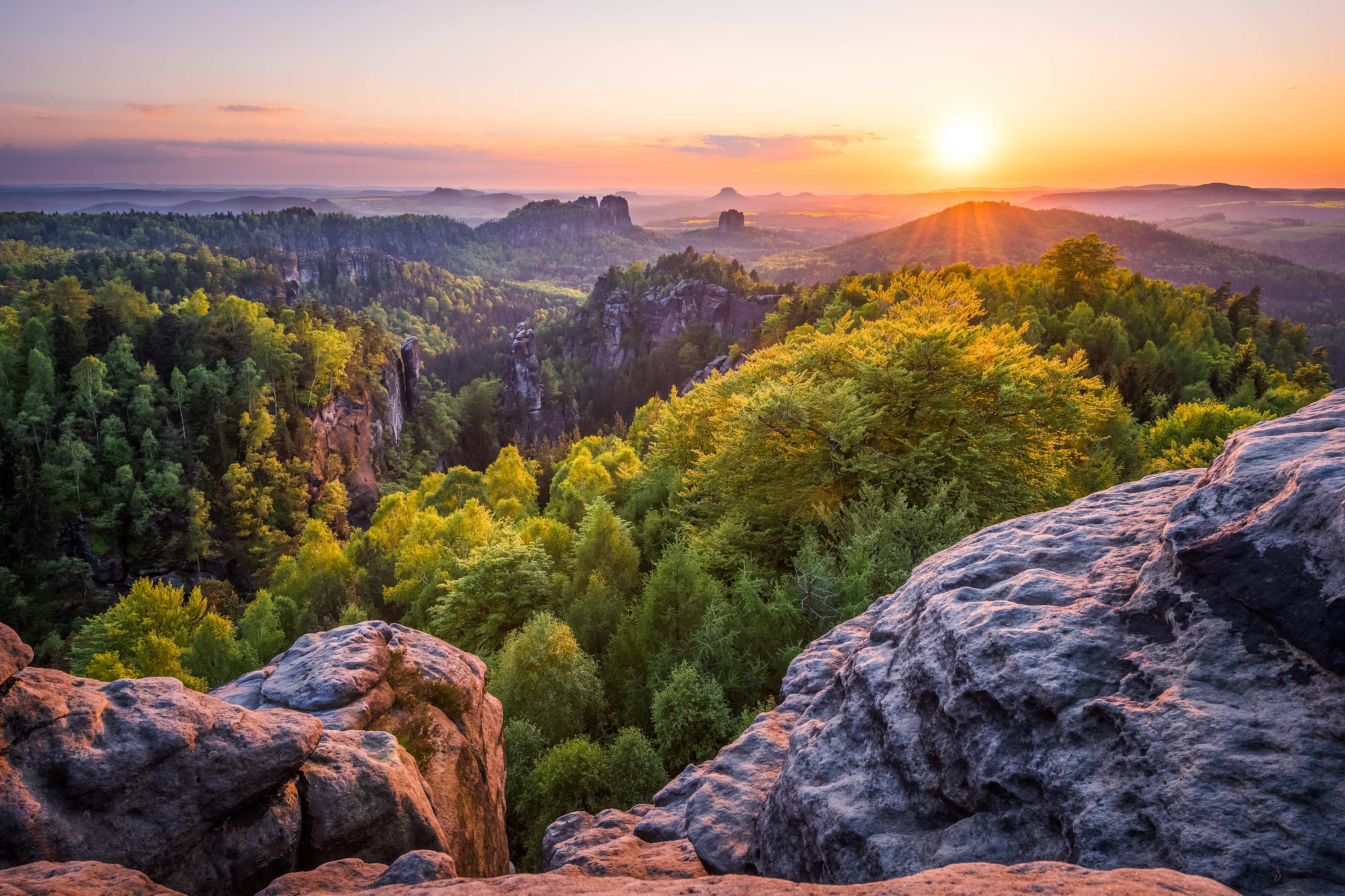 Carolafelsen-Aussicht – Motiv