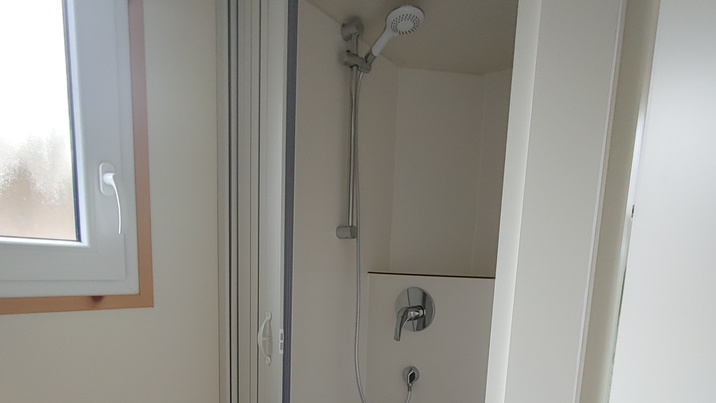 Dusche des my little tiny house`
