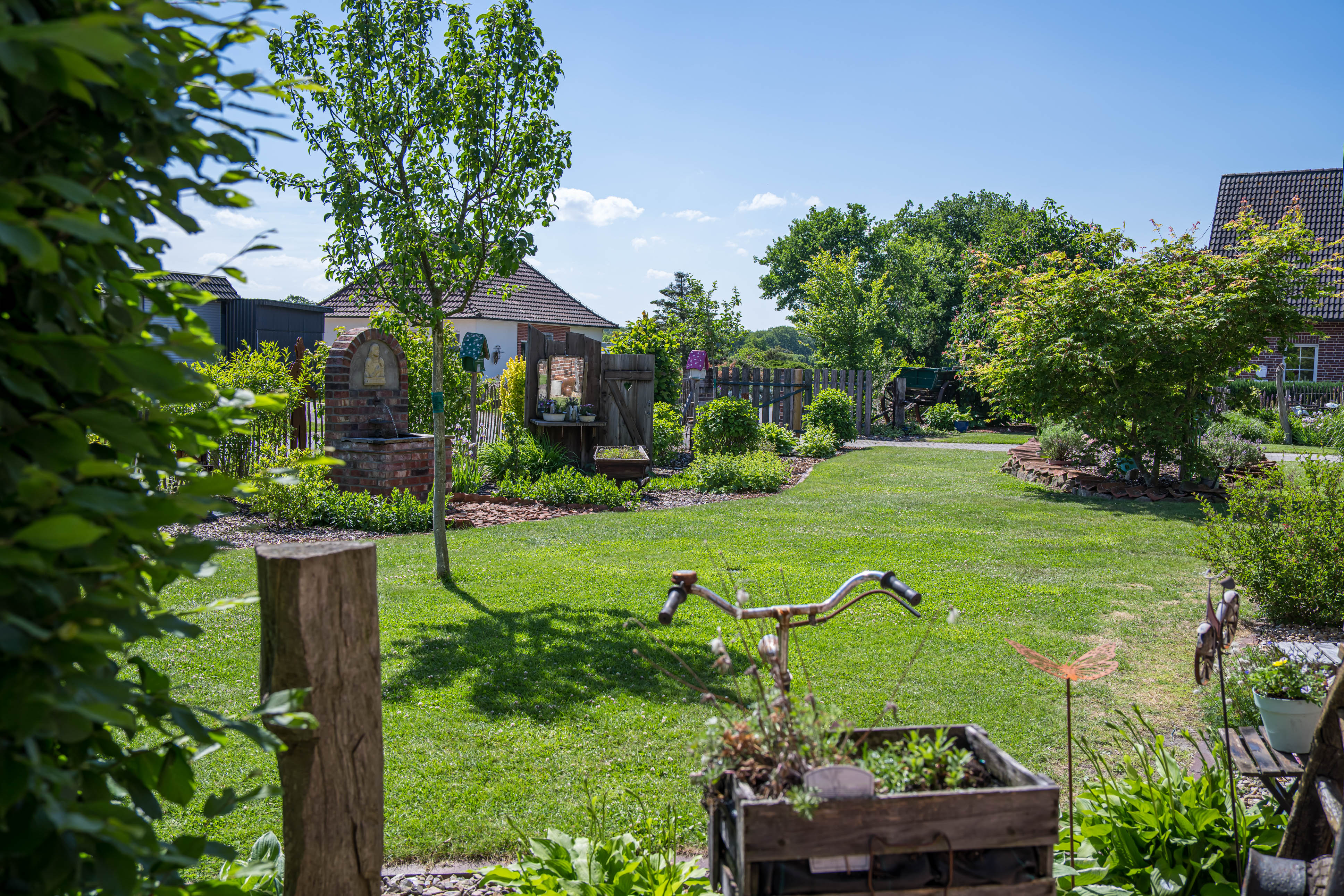 Privatgarten von Häfen