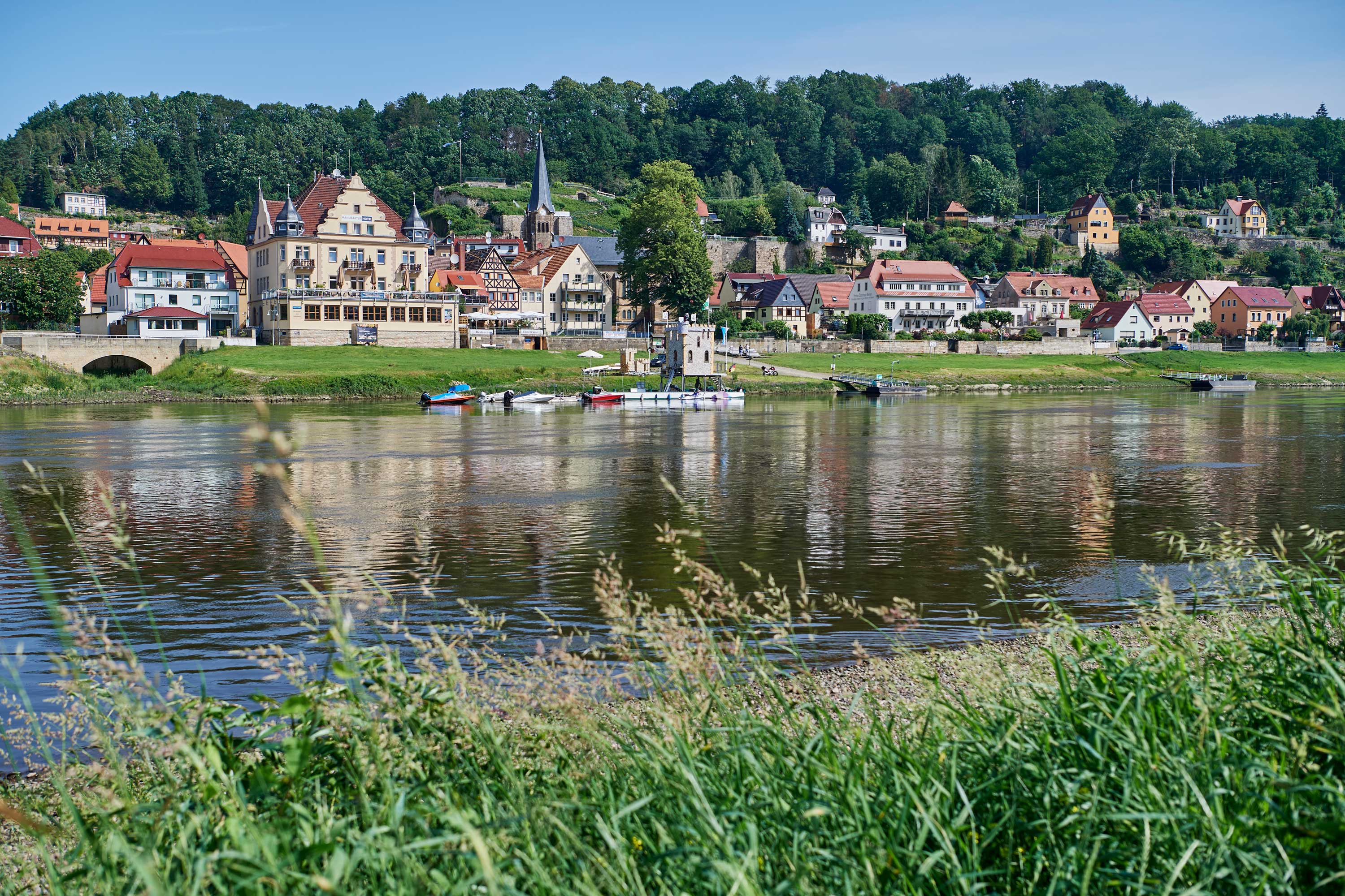 Sächsische Dampfschifffahrt – ANLEGER Wehlen – Motiv